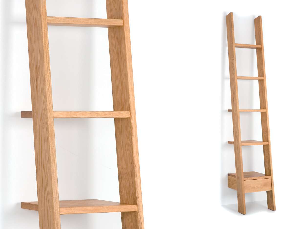 ladder bookcase 217
