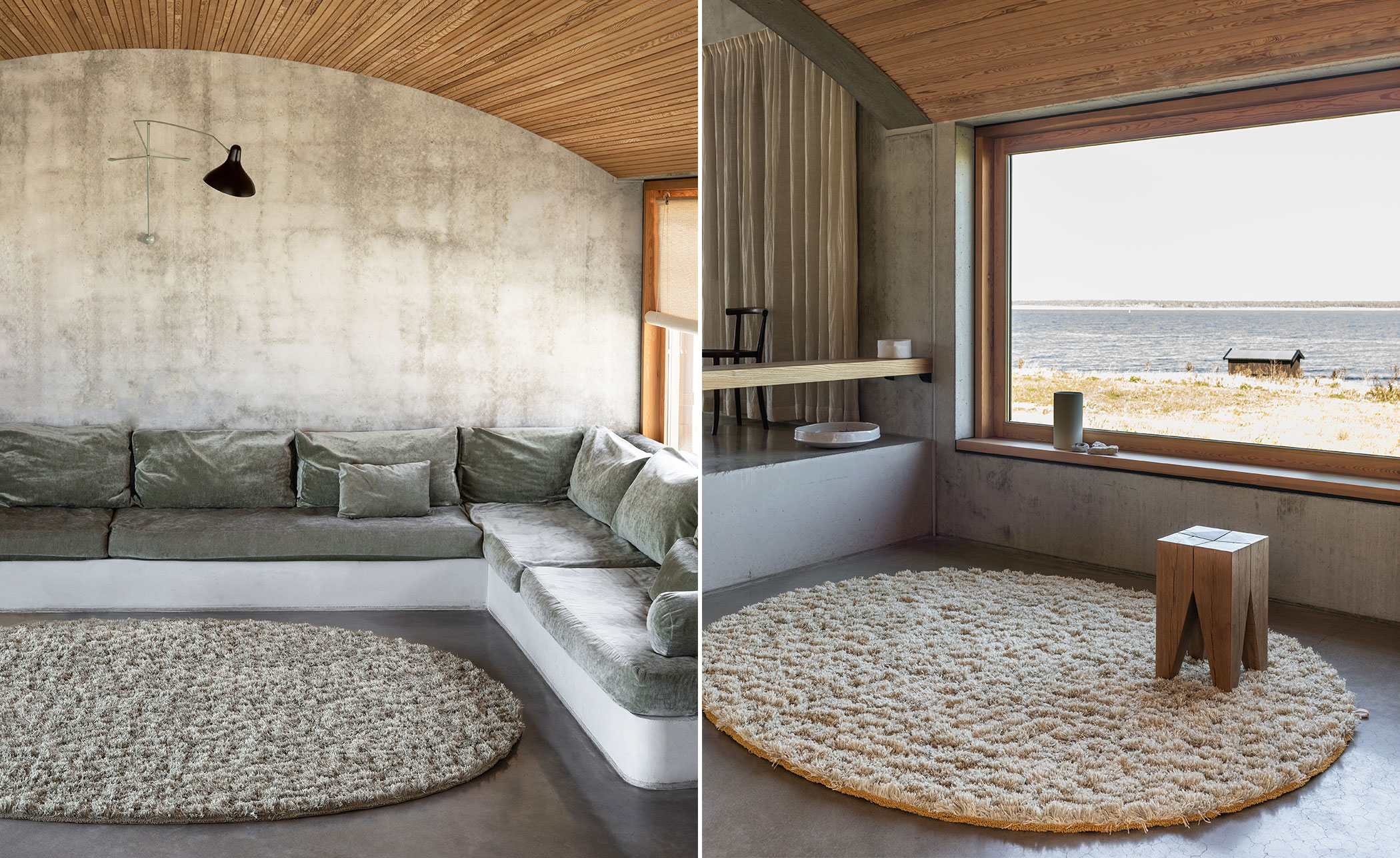 Landskab Ålegræs Tufted Rug