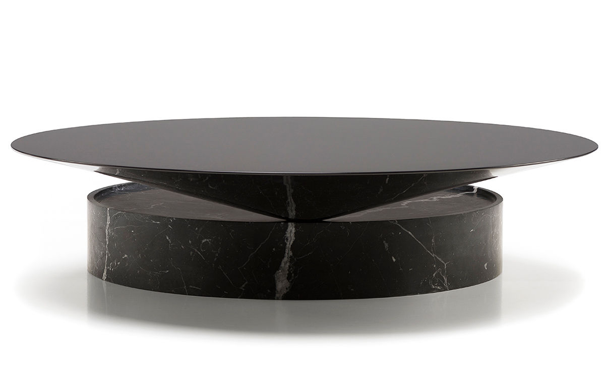 laurel coffee table in marble 103lm
