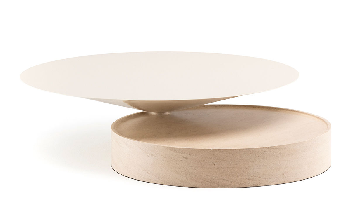 laurel coffee table in marble 103lm