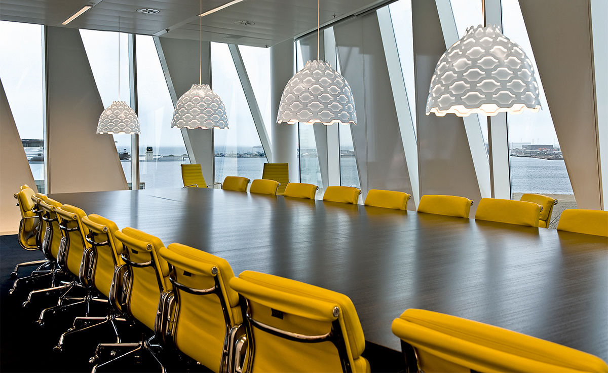 lc shutters suspension lamp