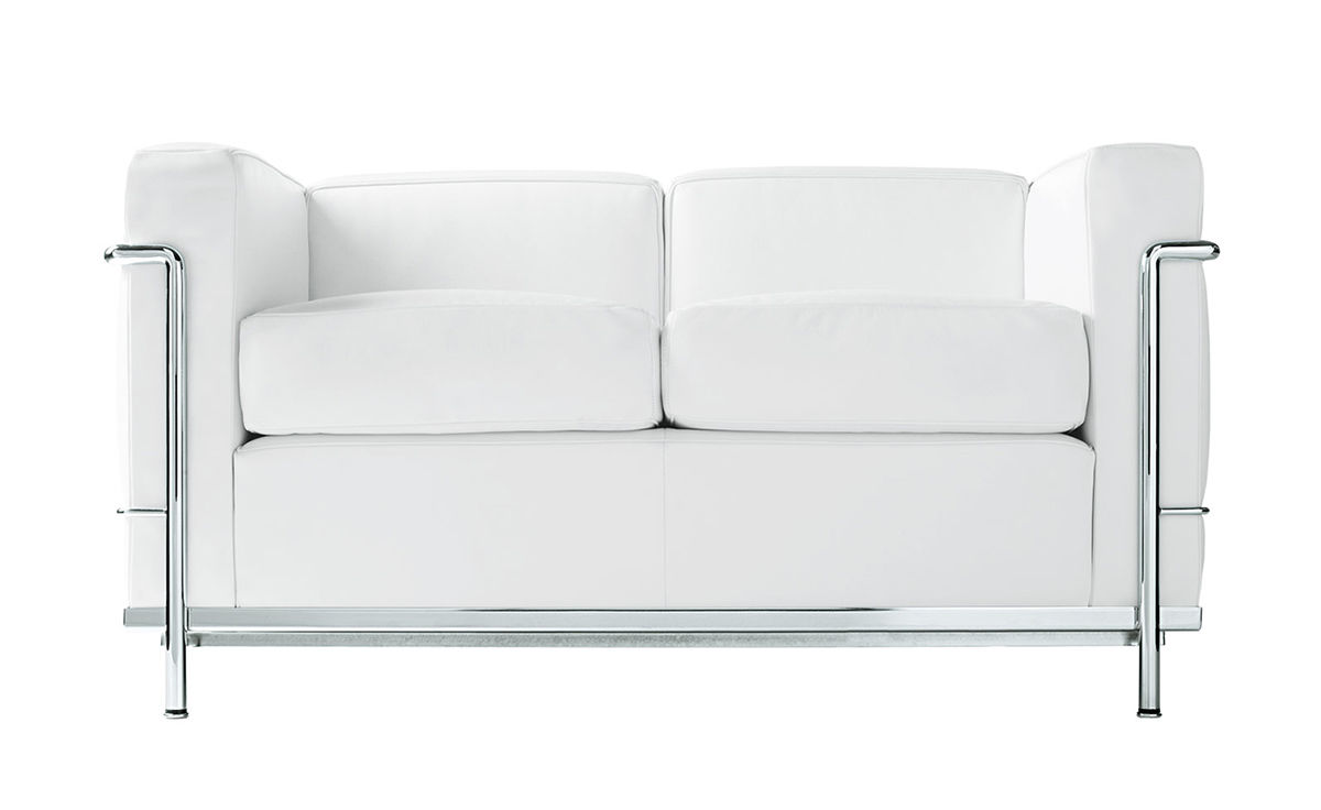 le corbusier lc2 two seat sofa