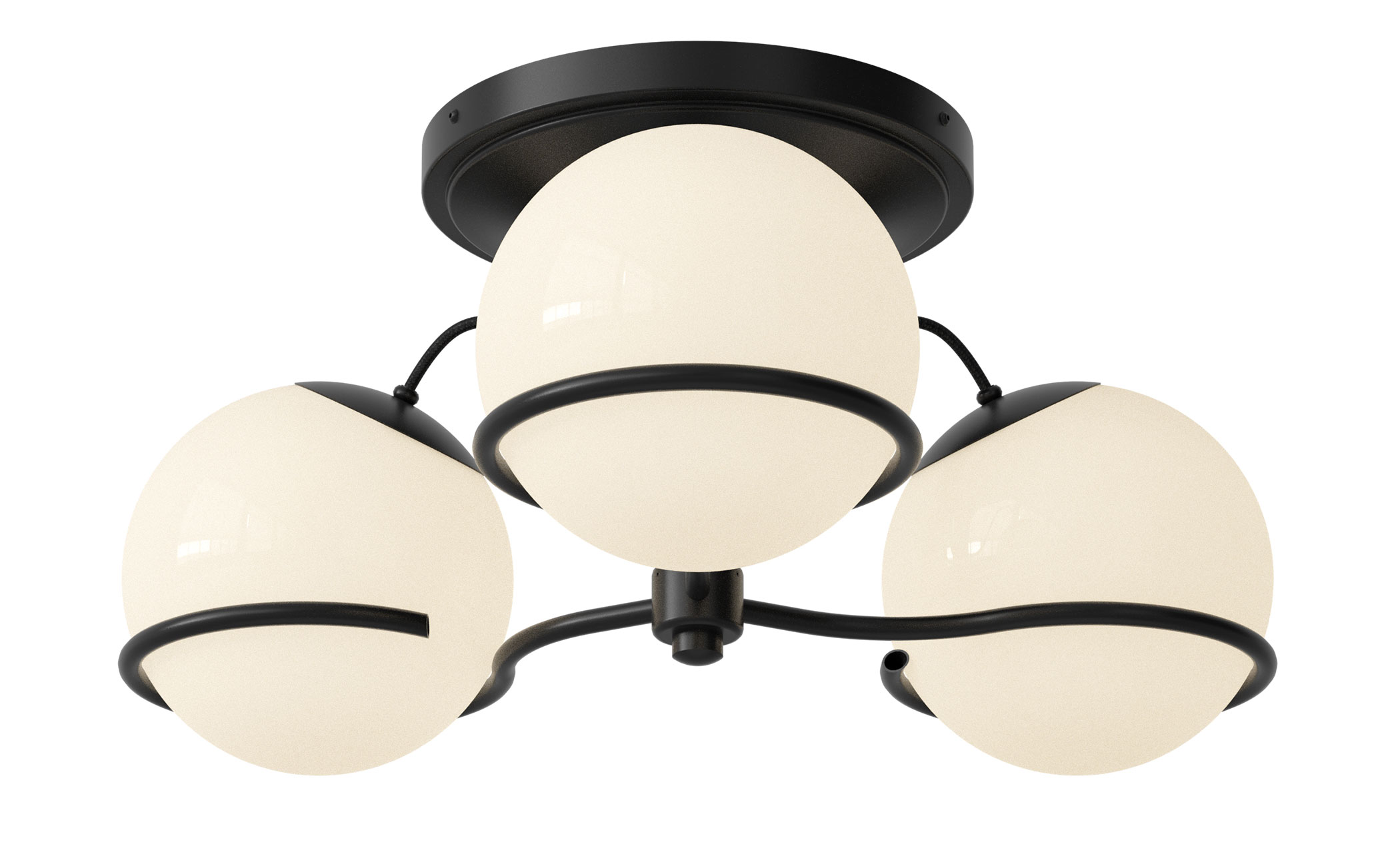 Le Sfere 3 Globe Ceiling Lamp