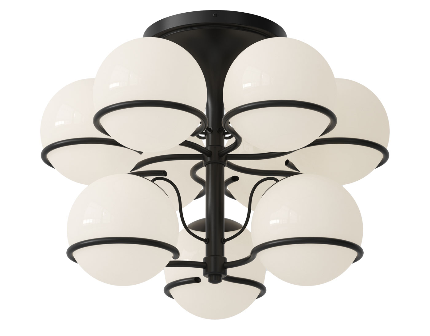 Le Sfere 9 Globe Ceiling Lamp