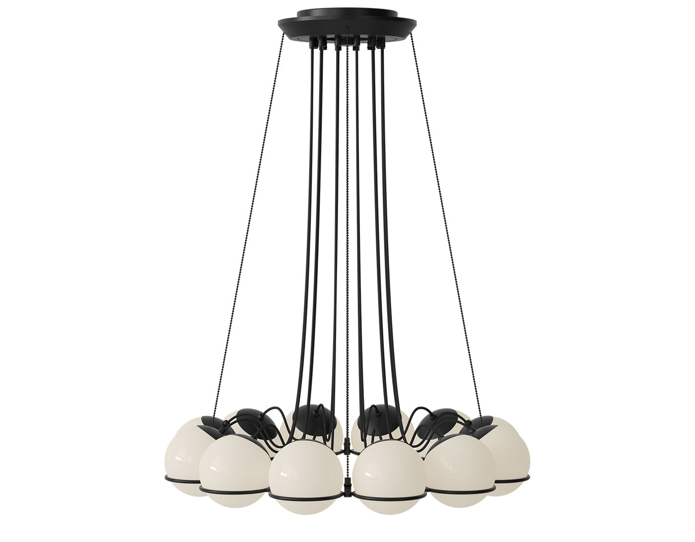 Le Sfere 12 Globe Chandelier