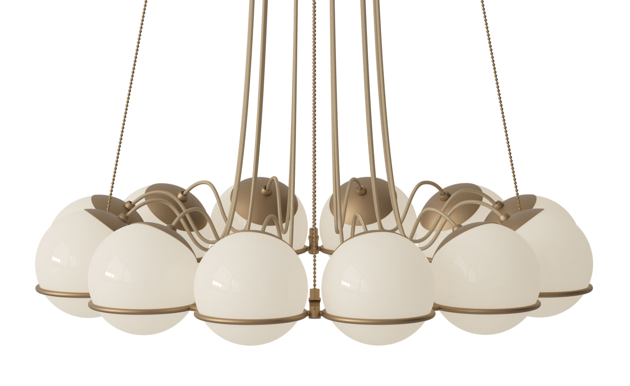 Le Sfere 12 Globe Chandelier
