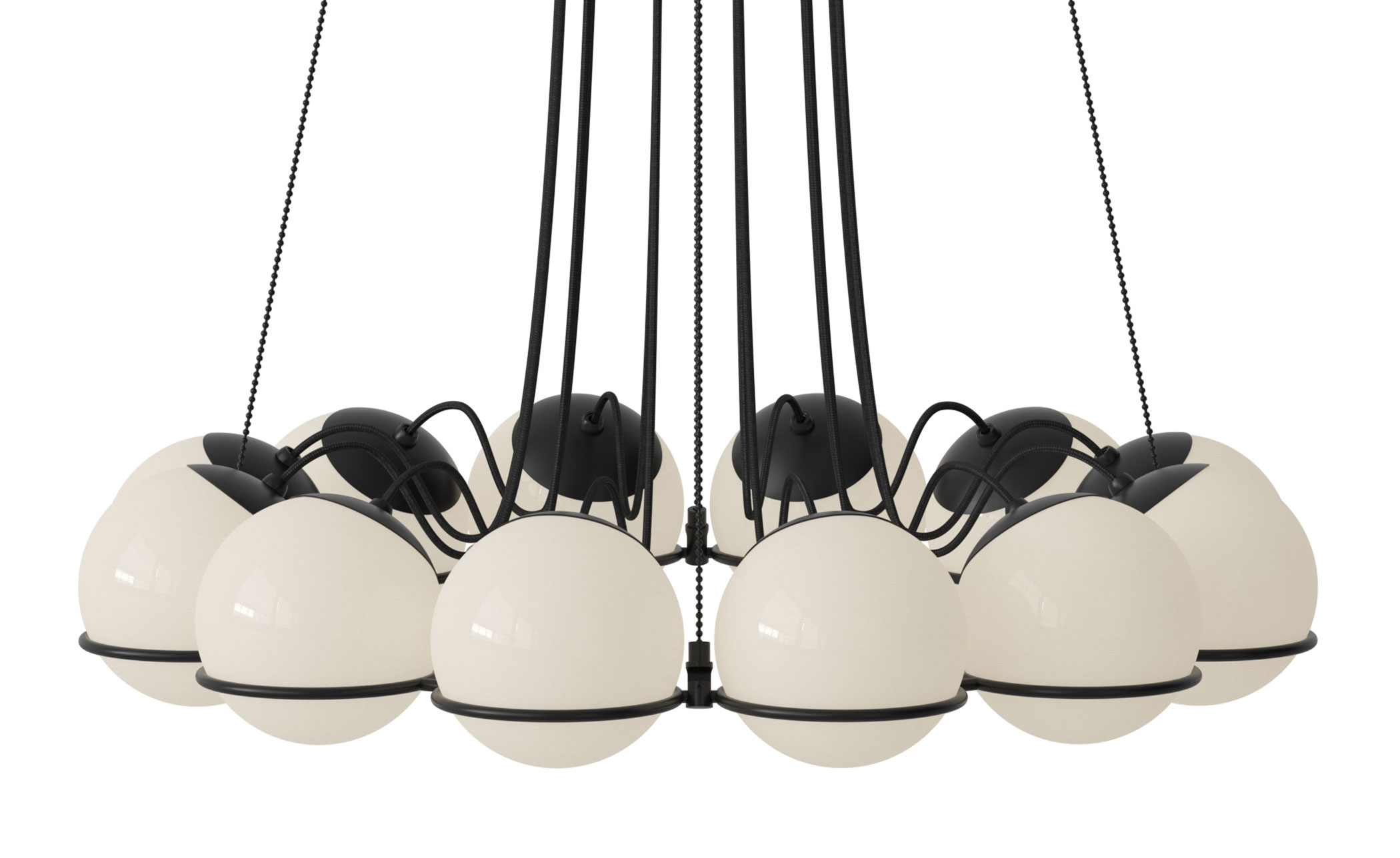 Le Sfere 12 Globe Chandelier