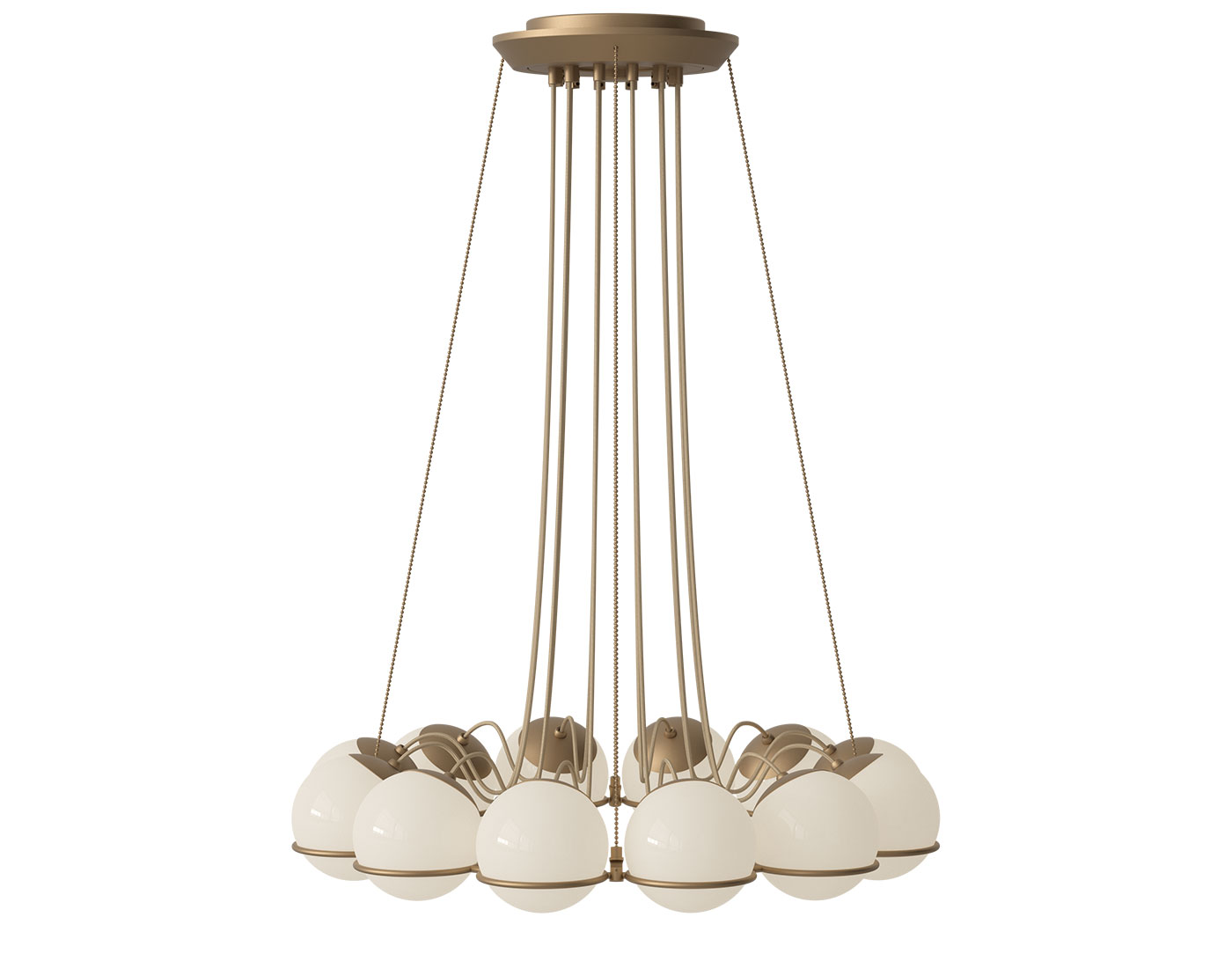 Le Sfere 12 Globe Chandelier