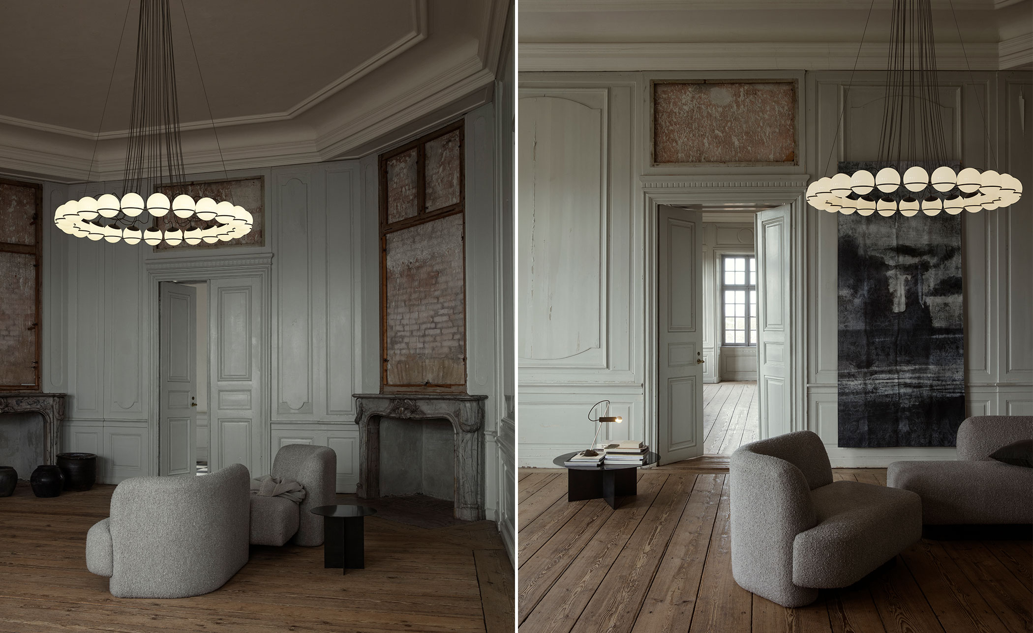 Le Sfere 24 Globe Chandelier