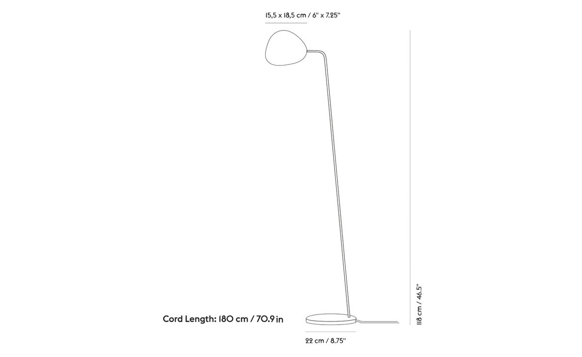 leaf floor lamp