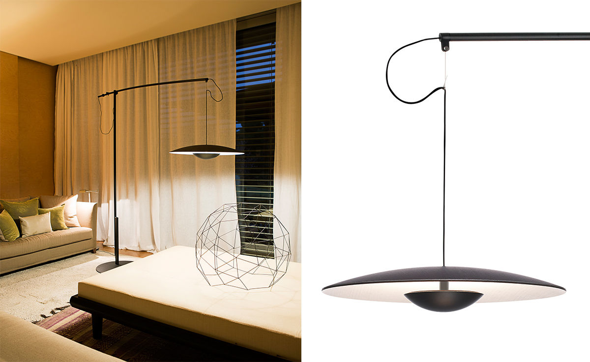 led-ginger floor lamp