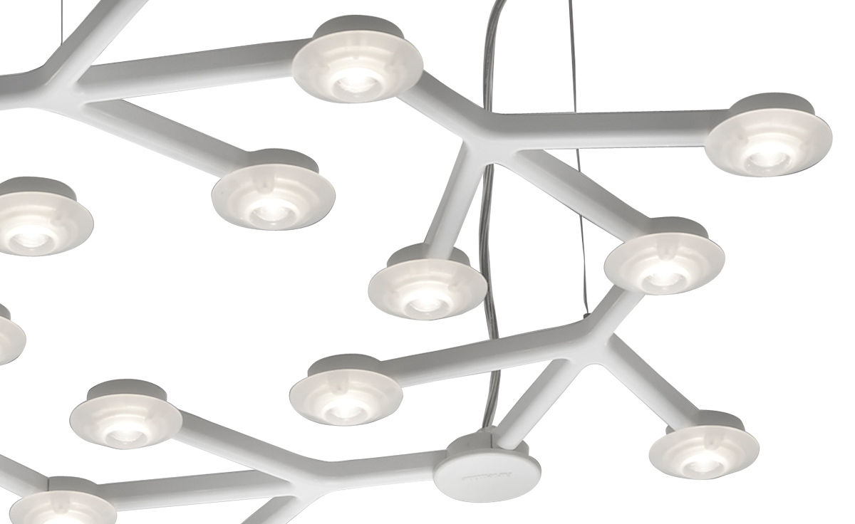 led net circle suspension lamp