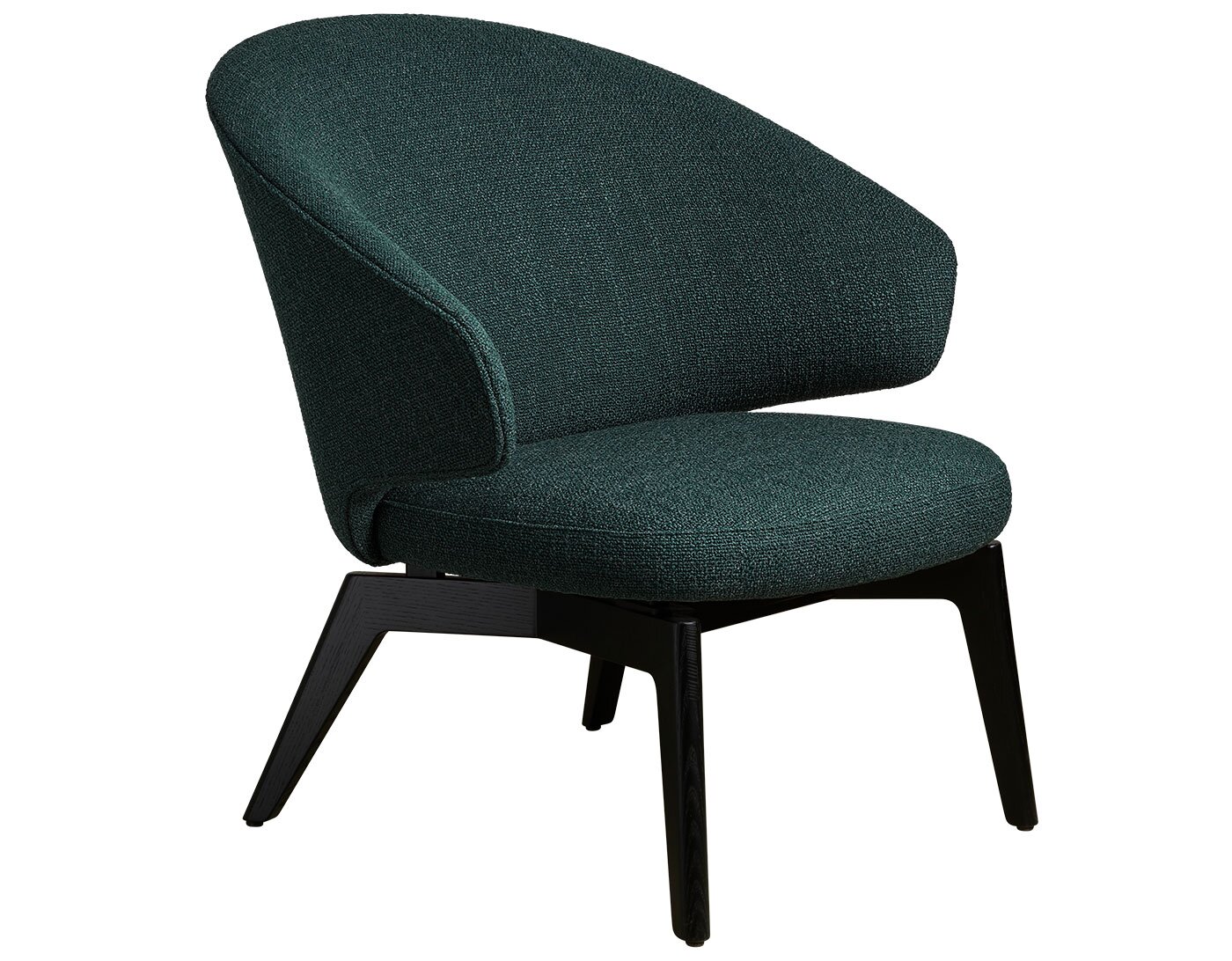 Let Lounge Chair wood base