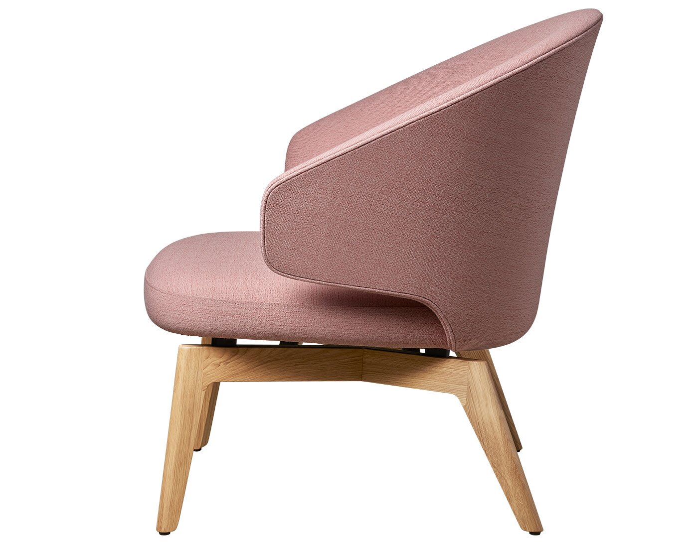 Let Lounge Chair wood base