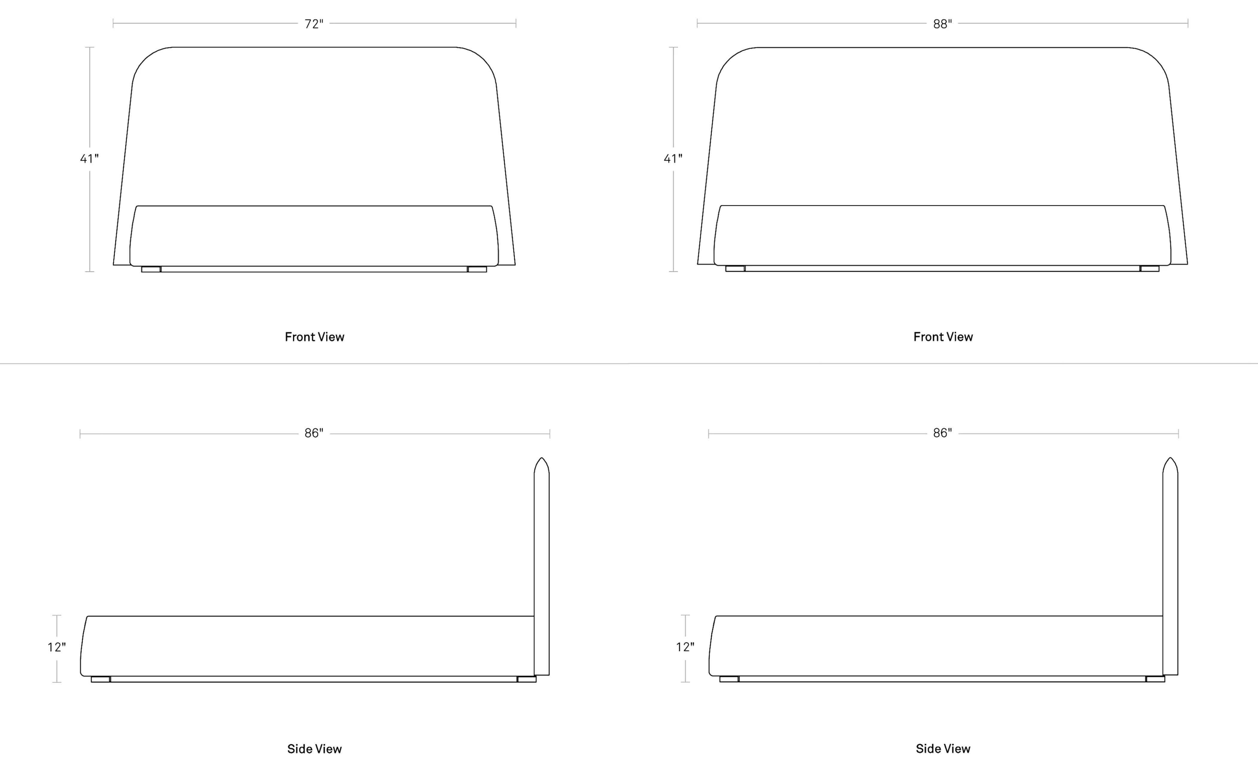 lid storage bed