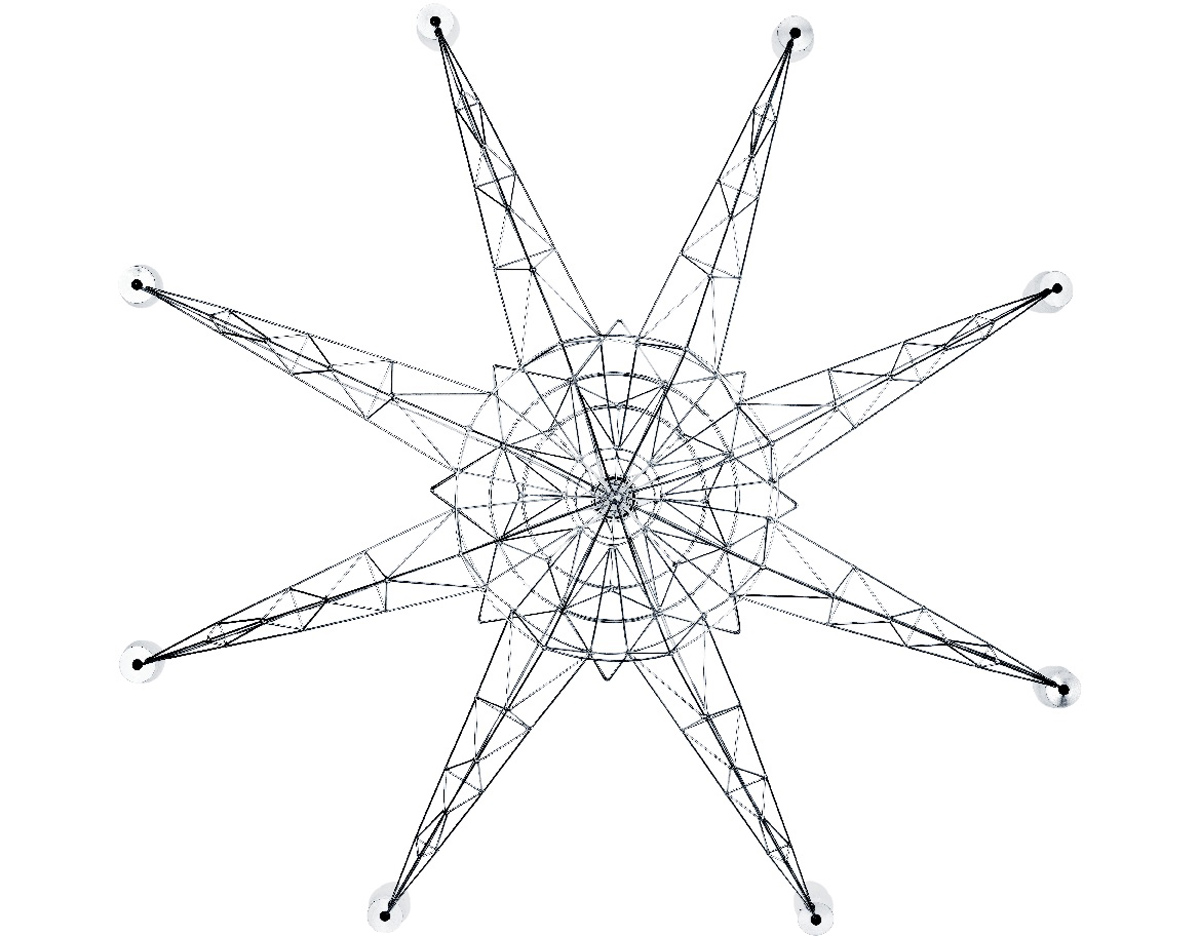 lightweight suspension lamp