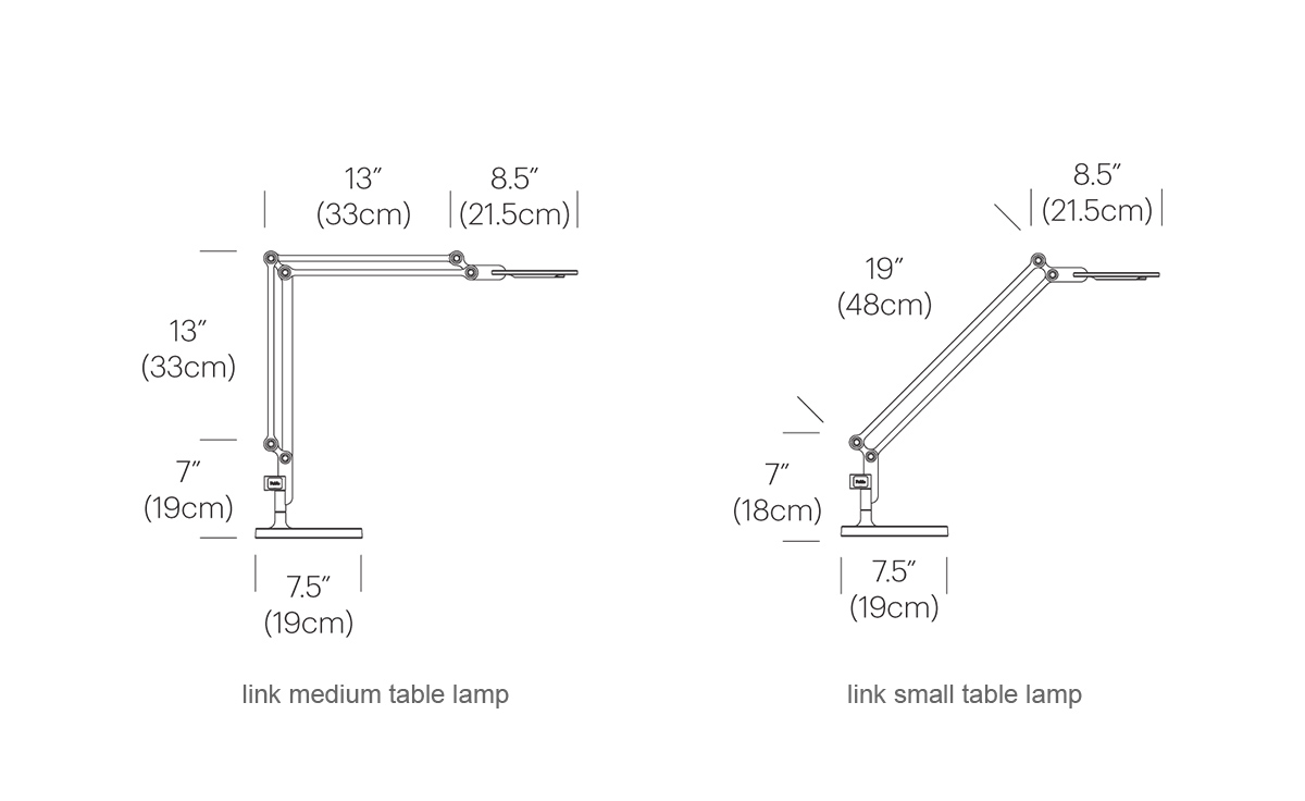 link led table lamp