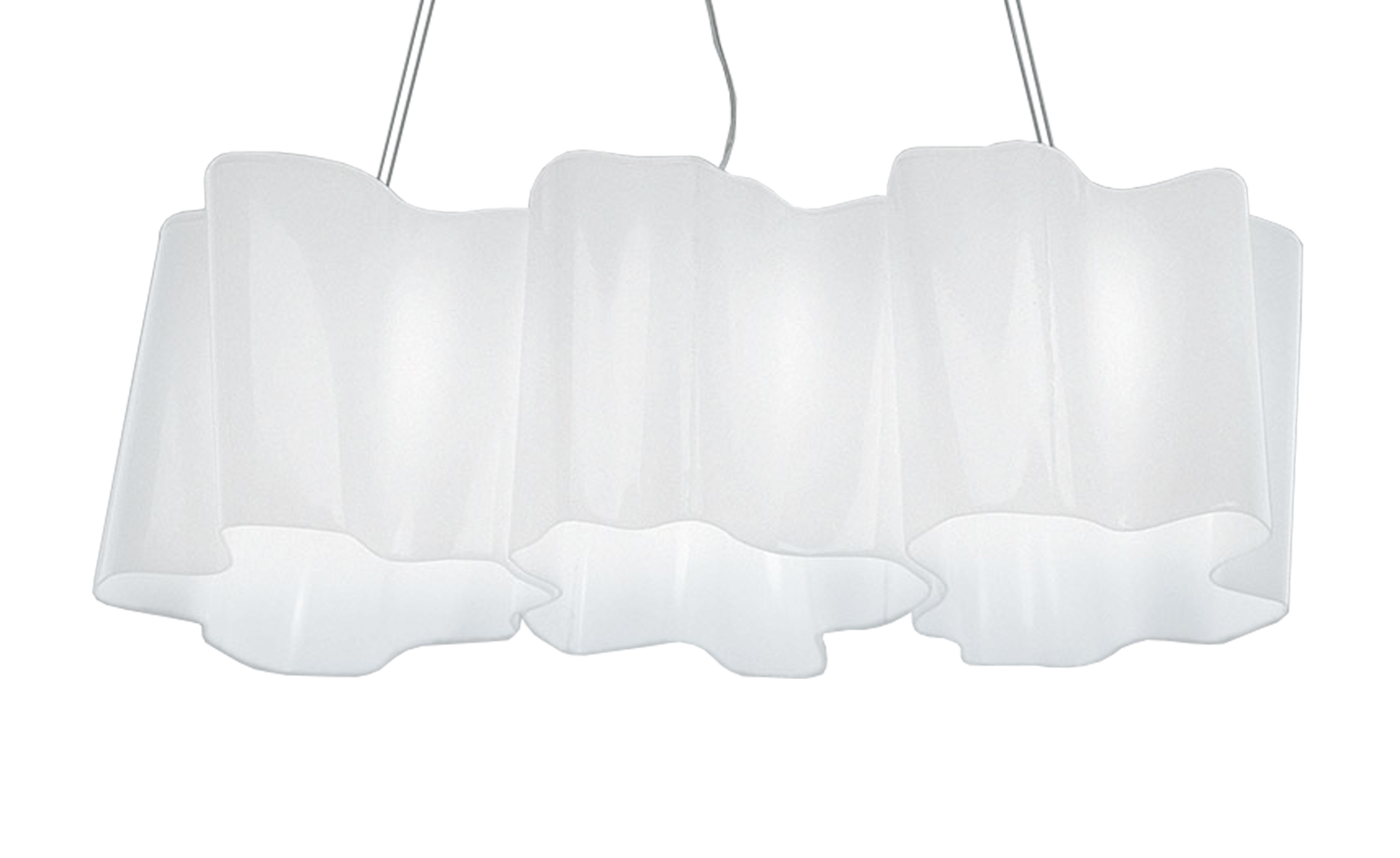 logico triple linear suspension lamp