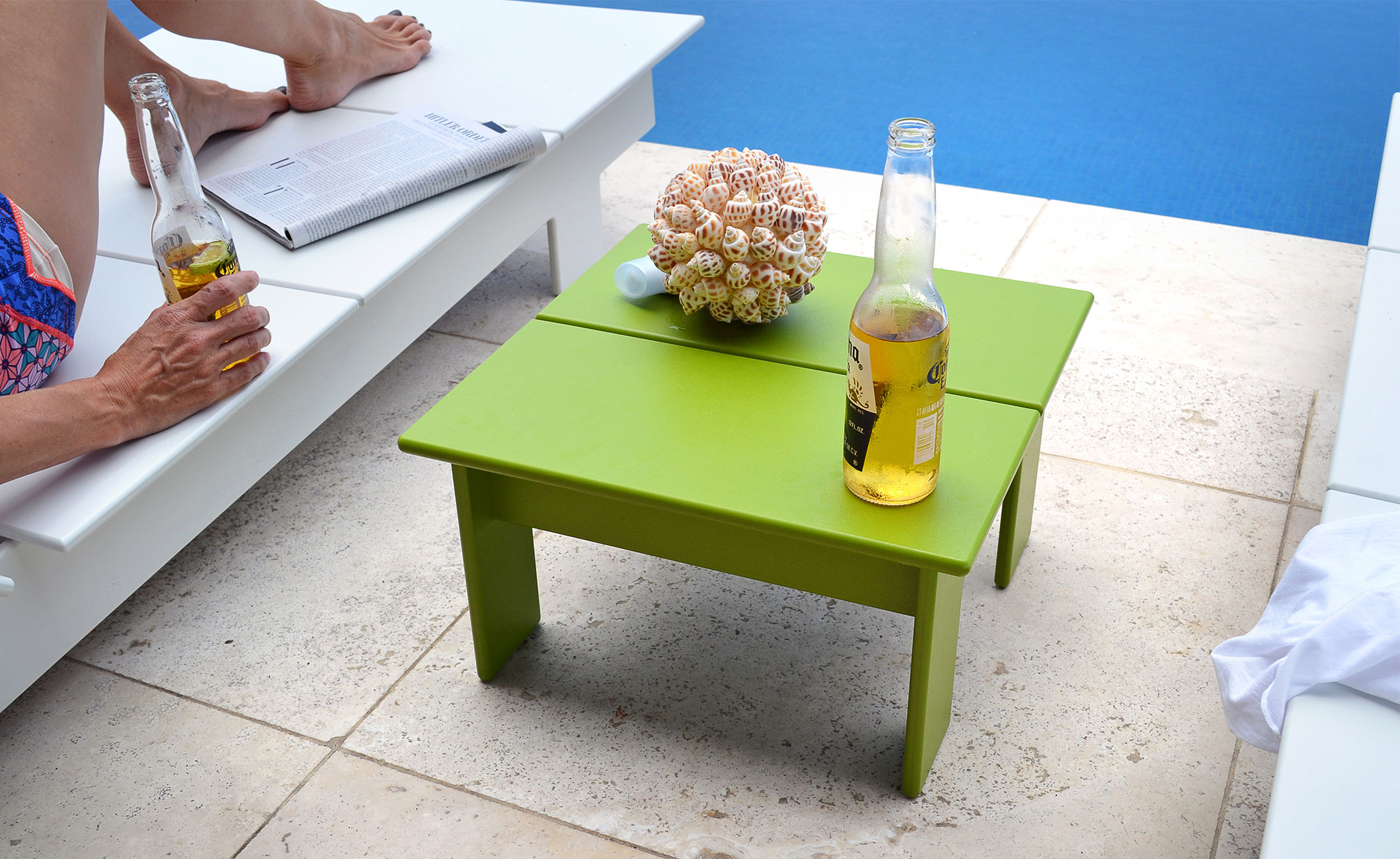 Lollygagger Ottoman/Side Table