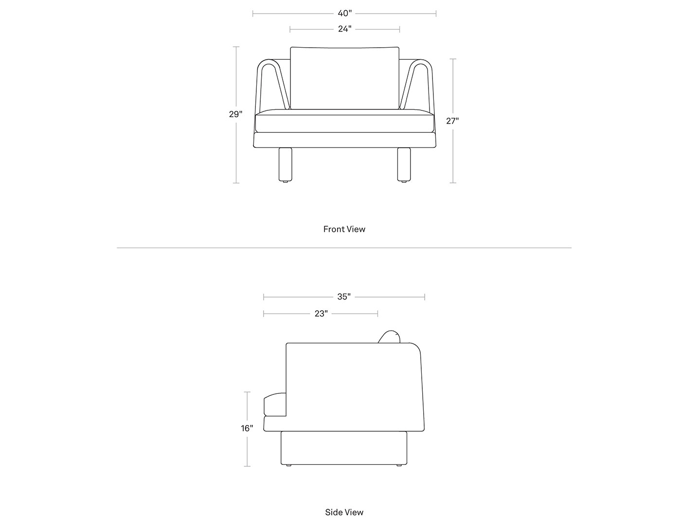 Loophole Outdoor Lounge Chair
