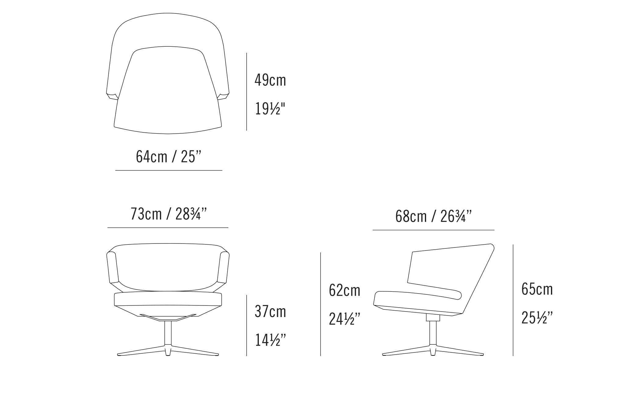 lotus lounge chair