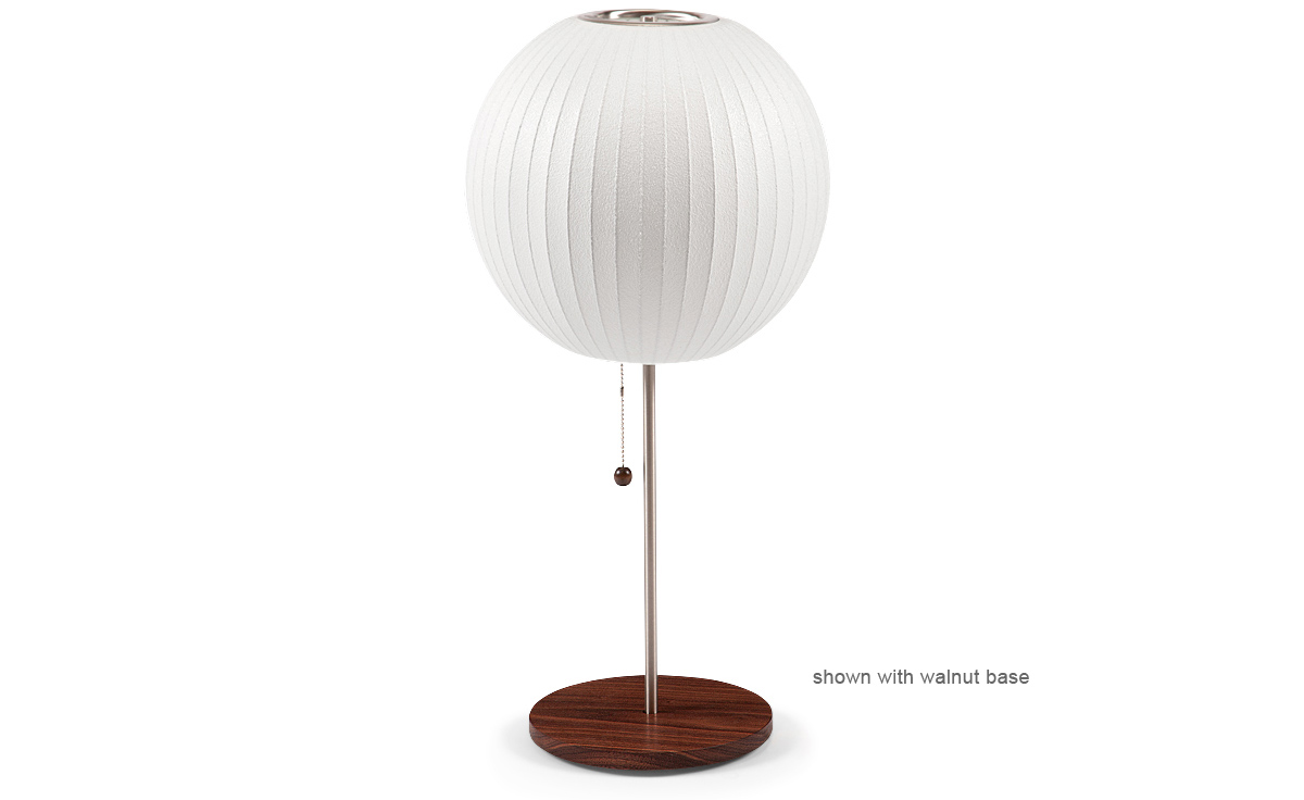 nelson™ lotus table lamp ball