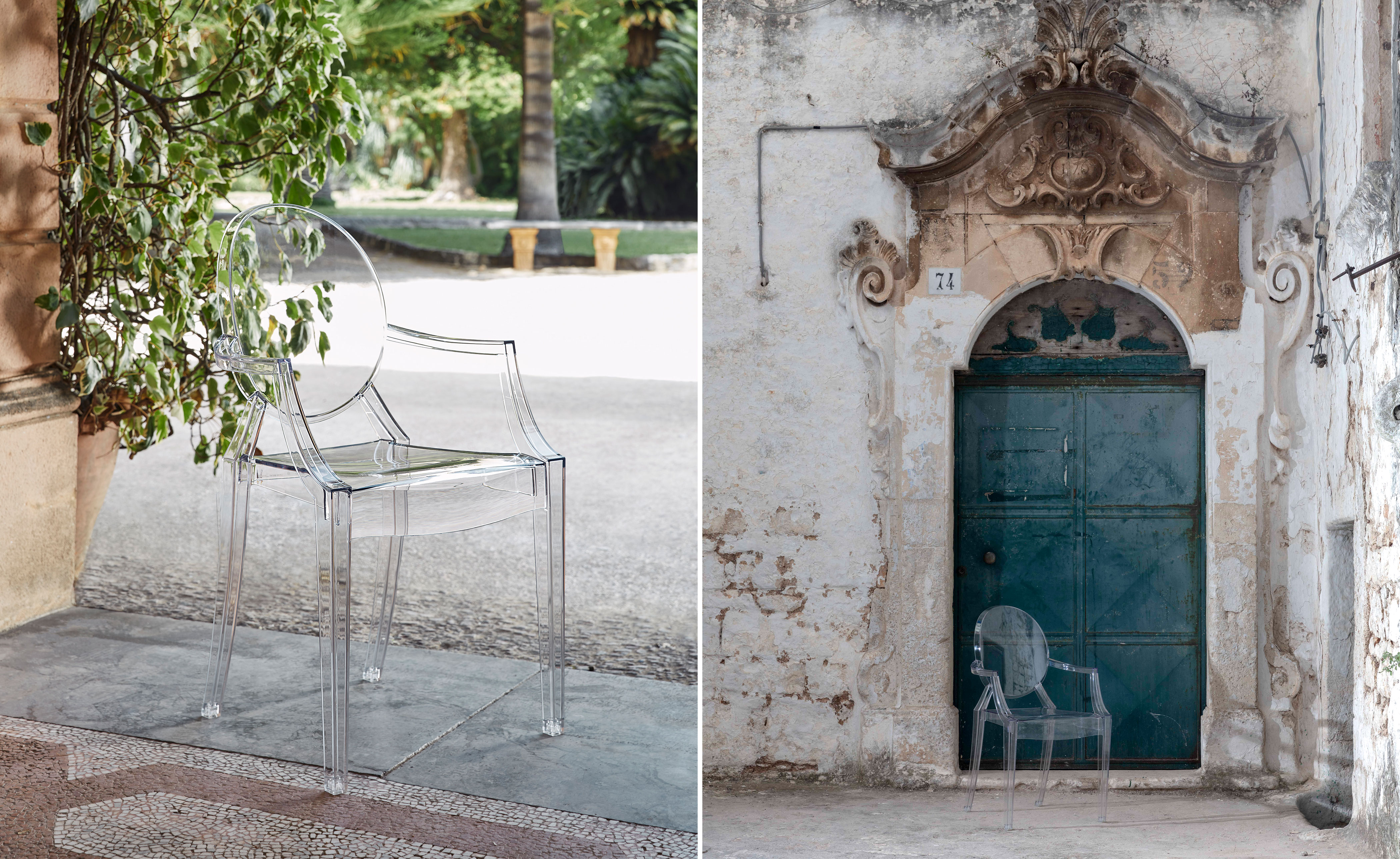 louis ghost chair 2 pack
