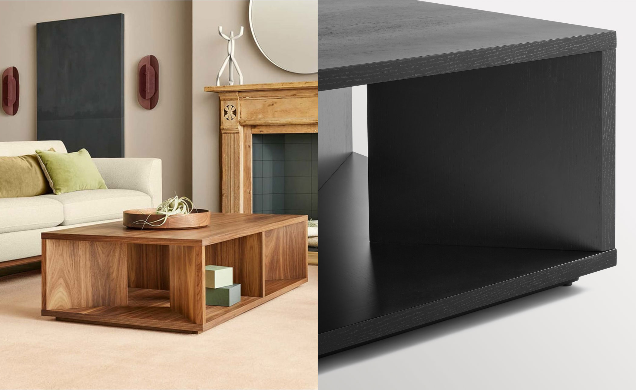low space coffee table