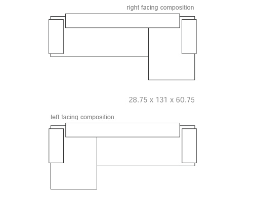 lowland chaise composition