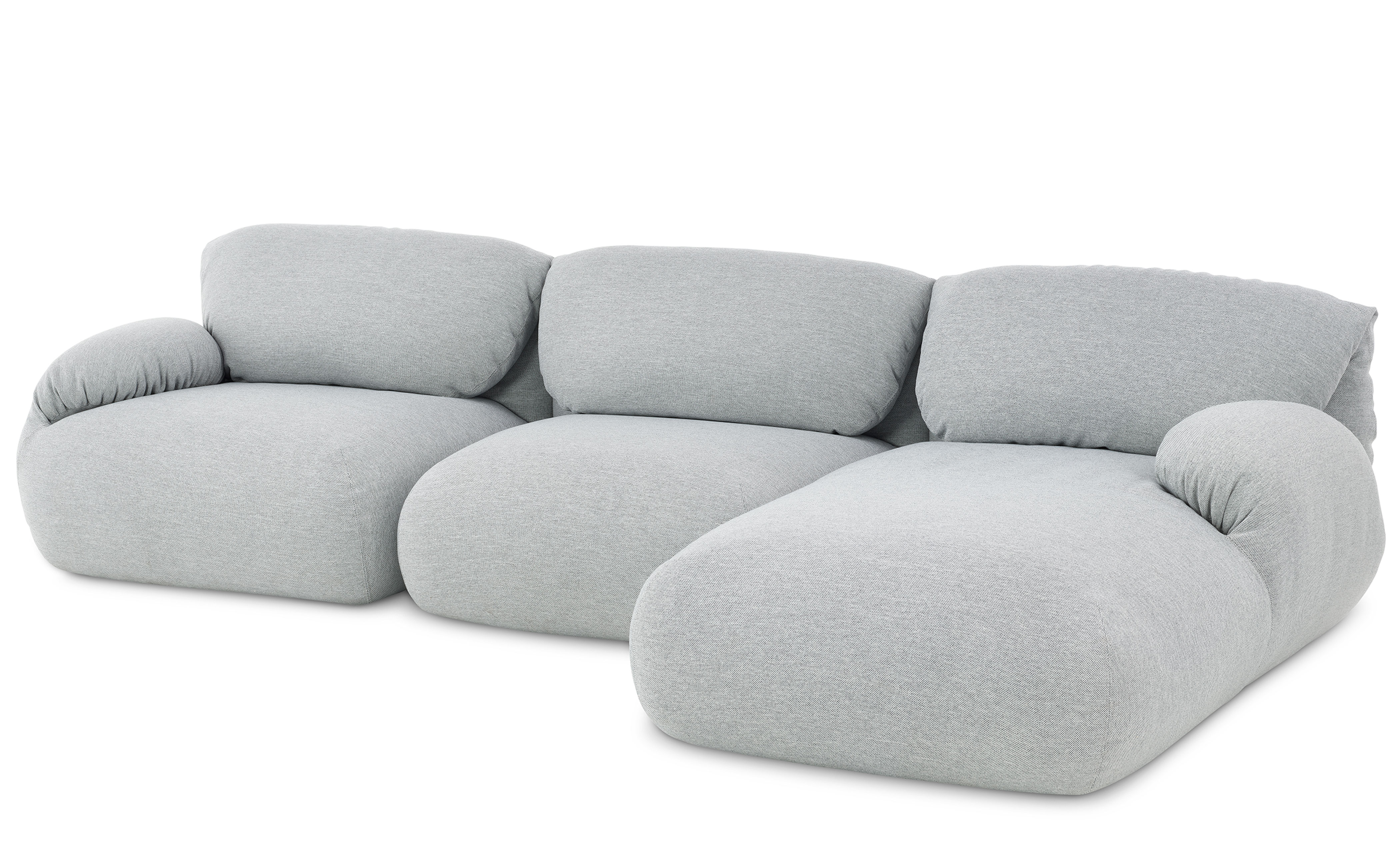 Luva 3 Seat Sofa with Chaise