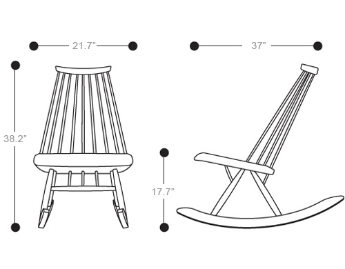 mademoiselle rocking chair