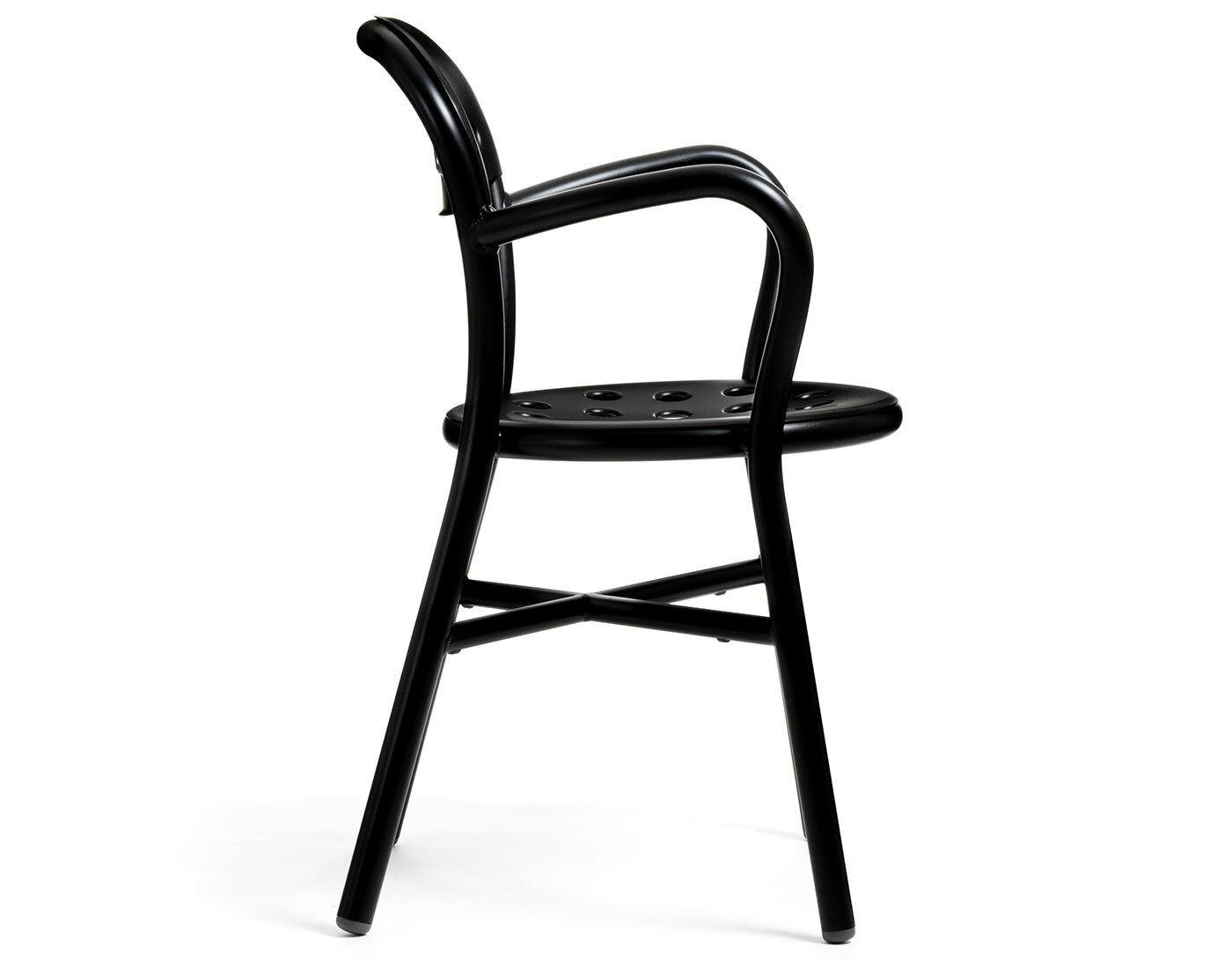 Pipe Stacking Chair with arms