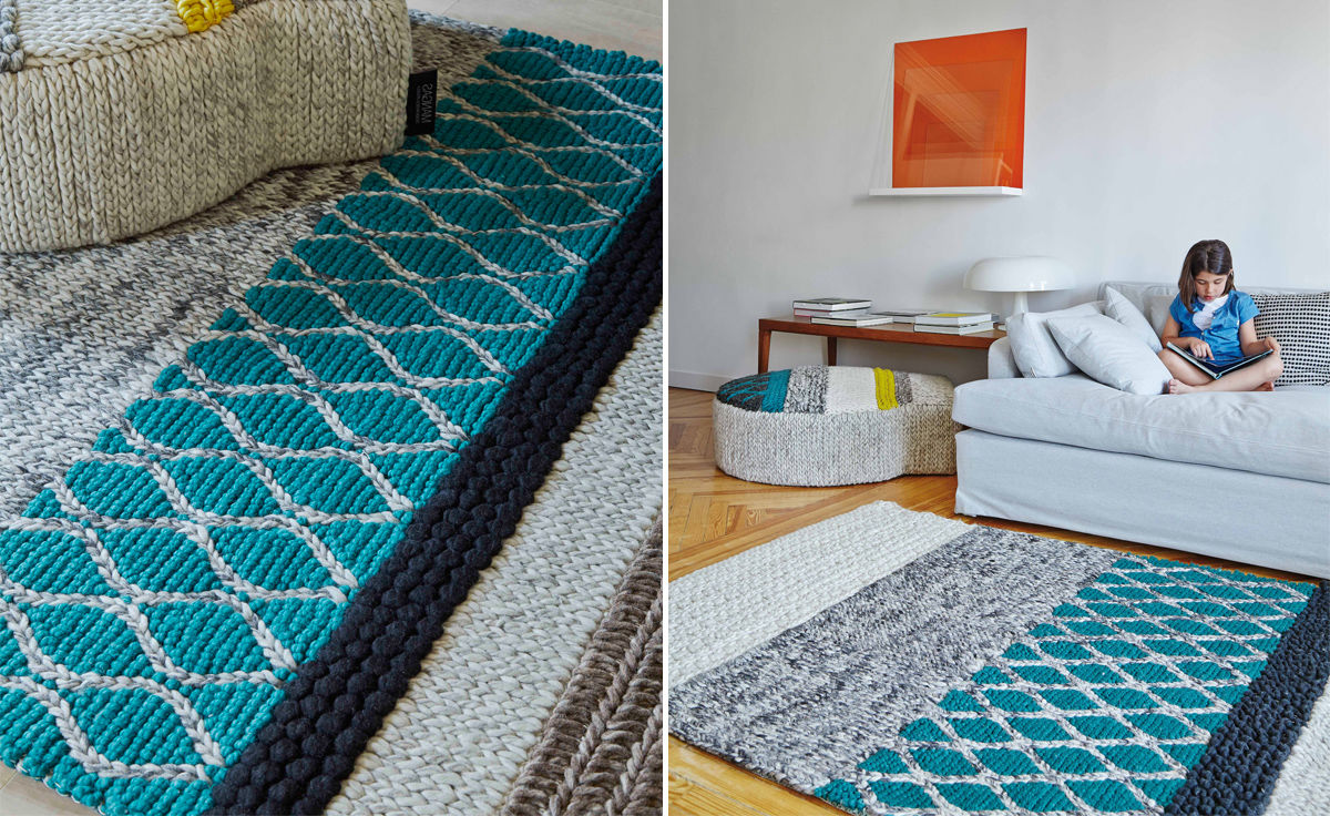 mangas original rectangular rug