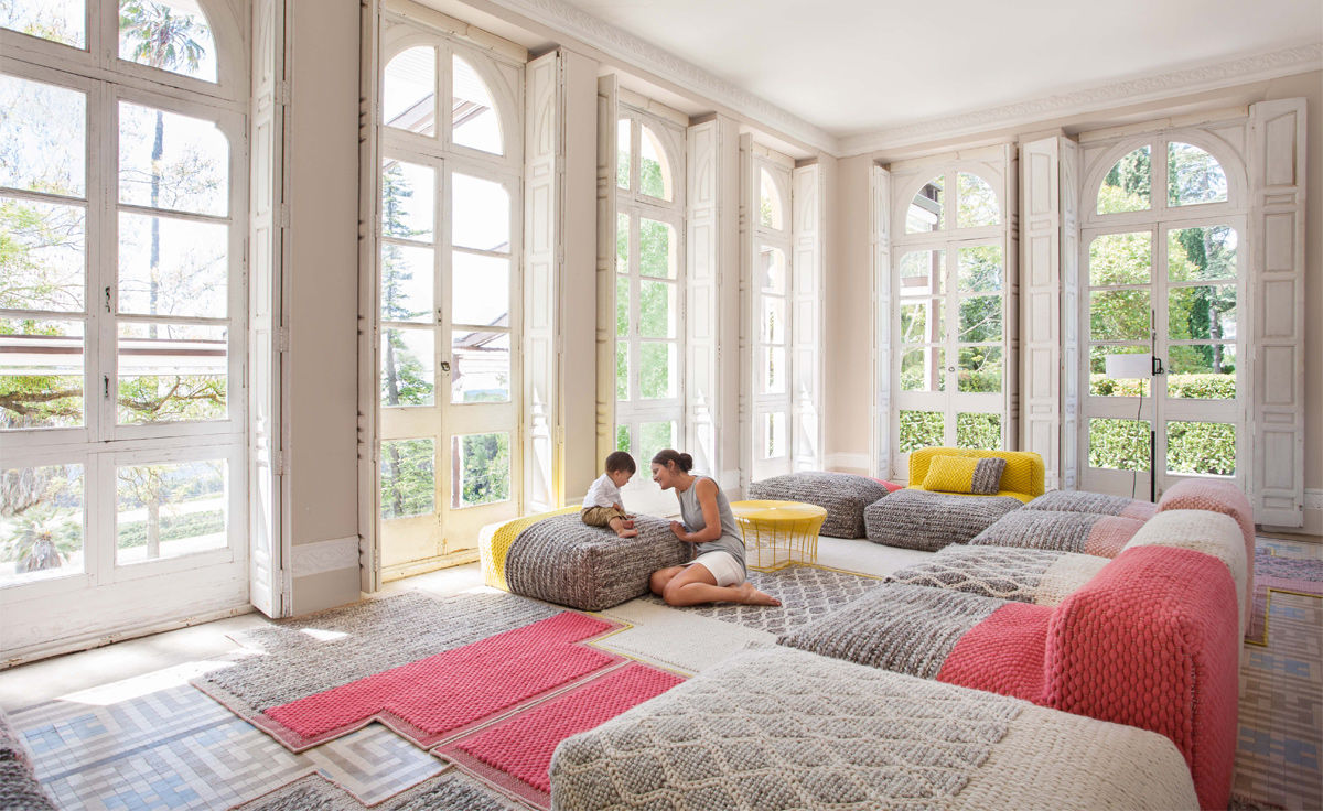 mangas space plait rug