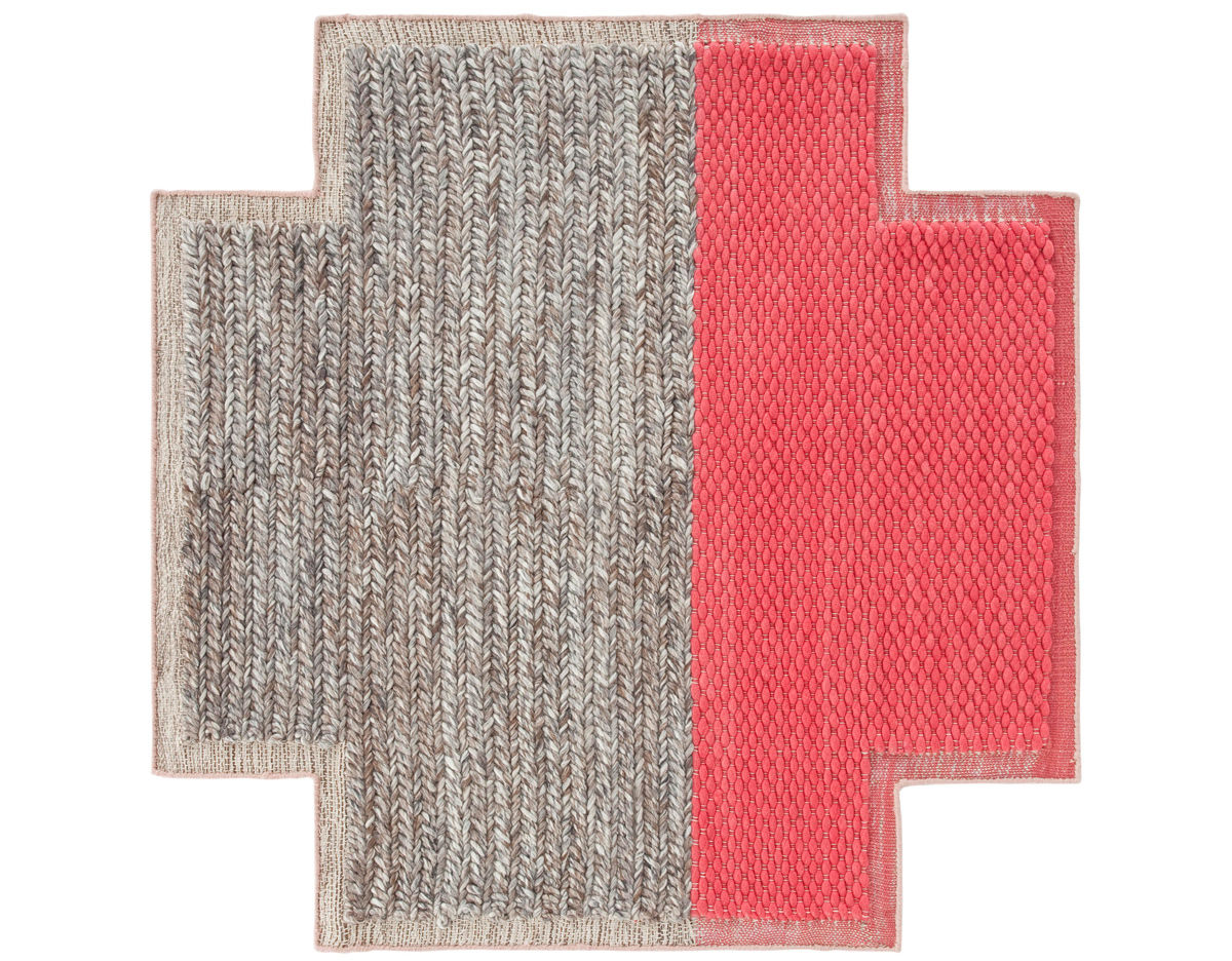 mangas space square plait rug