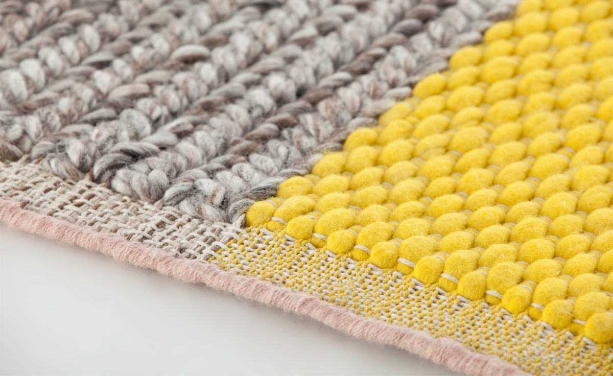 mangas space square plait rug