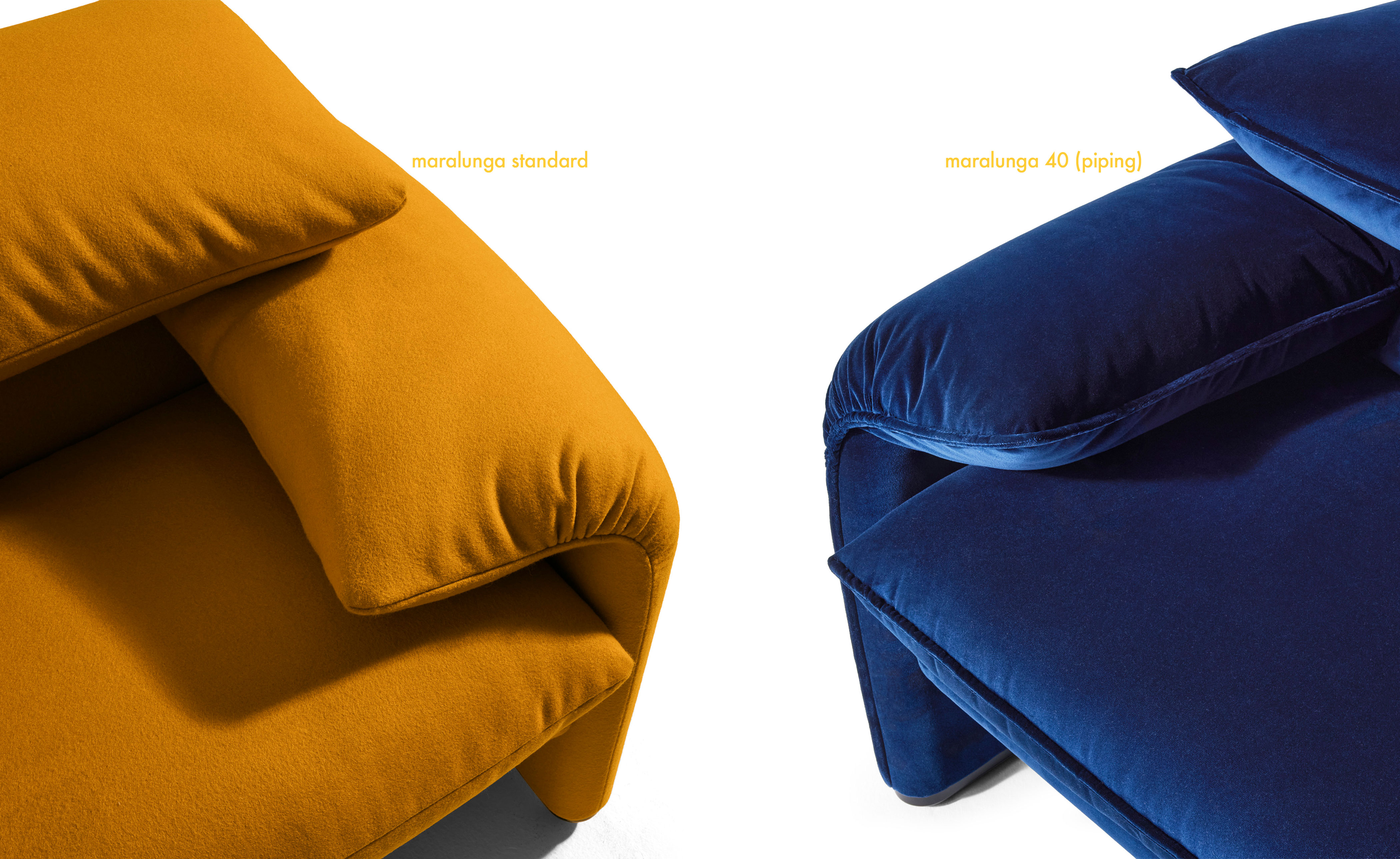 Maralunga 3 Seater Sofa, 107.9"