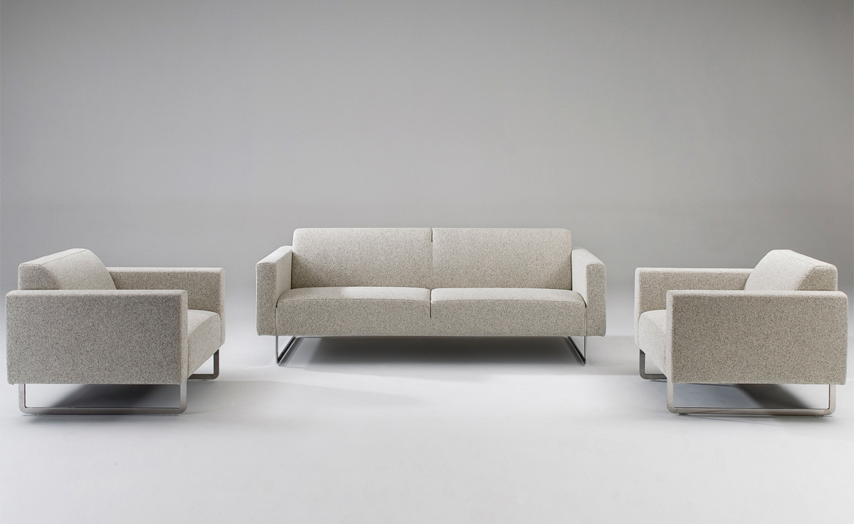 mare 2-seater sofa with fixed cushions