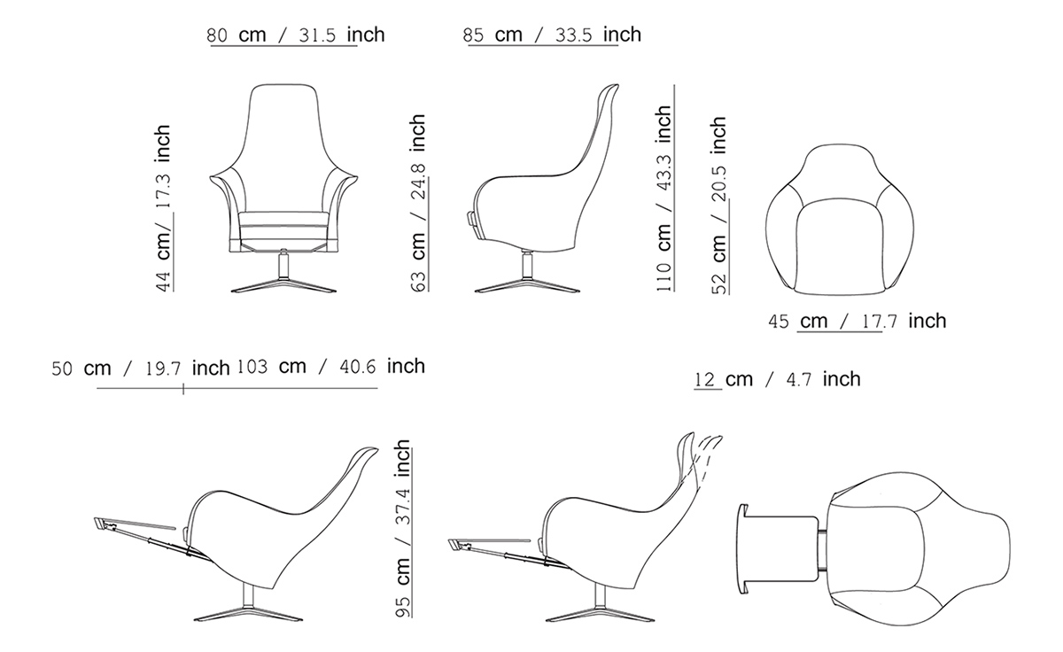 marvin lounge chair