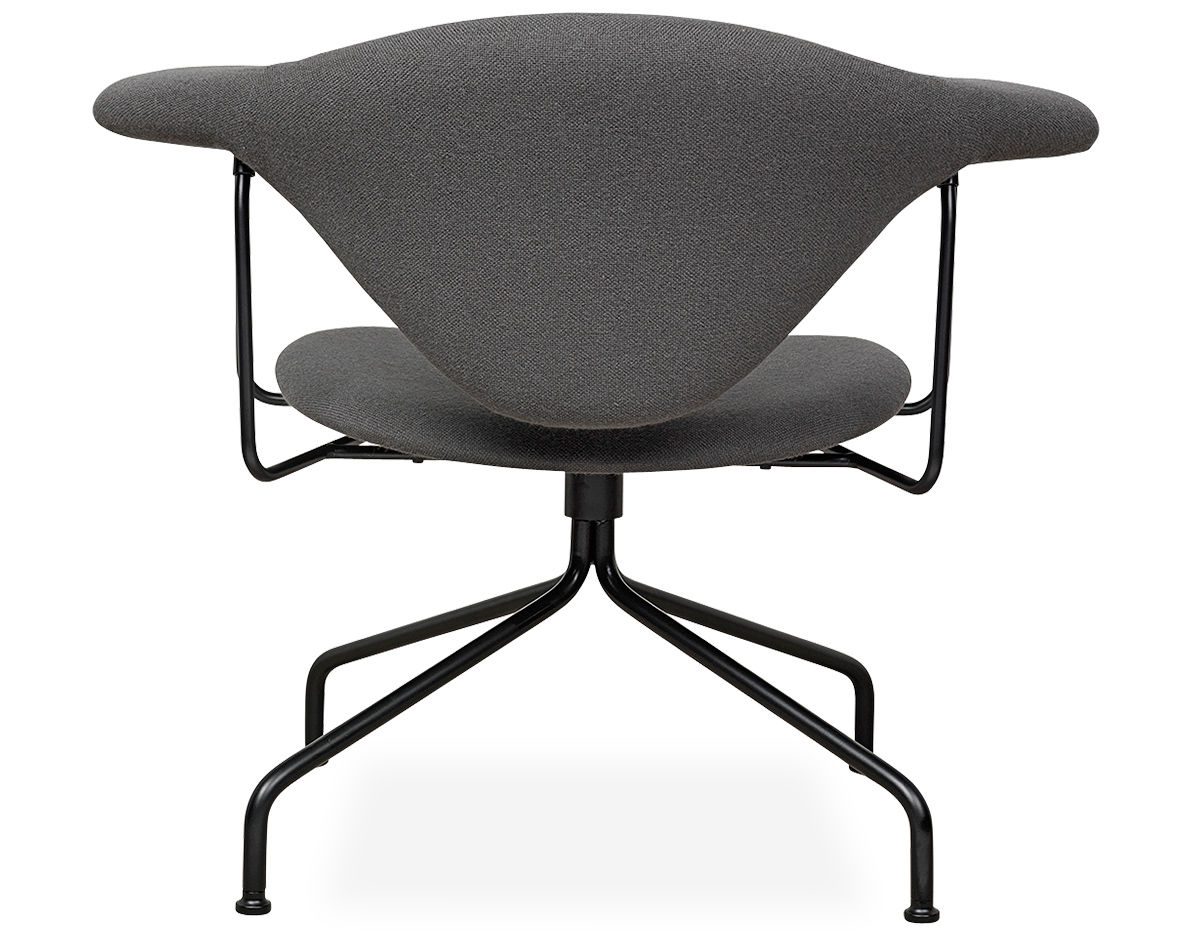 masculo swivel base lounge chair