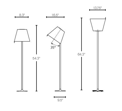 melampo floor lamp
