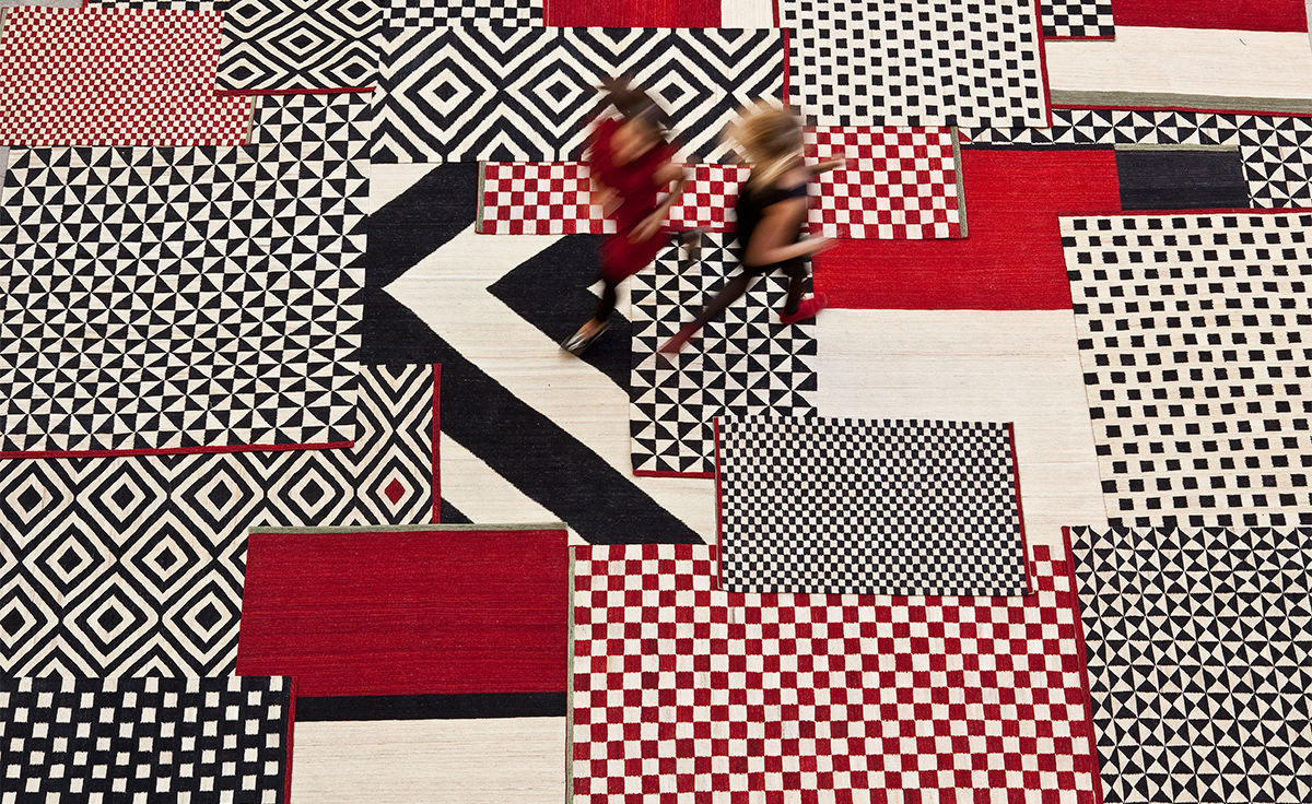 melange pattern 5 rug