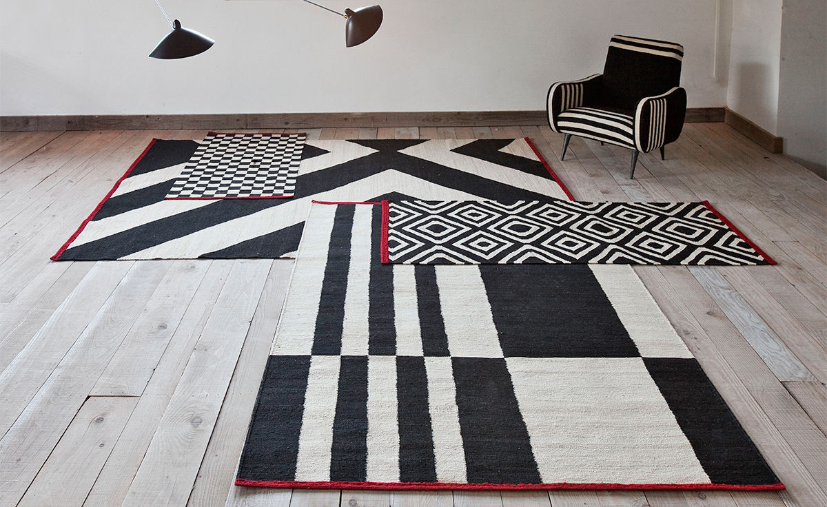 melange stripes 1 rug