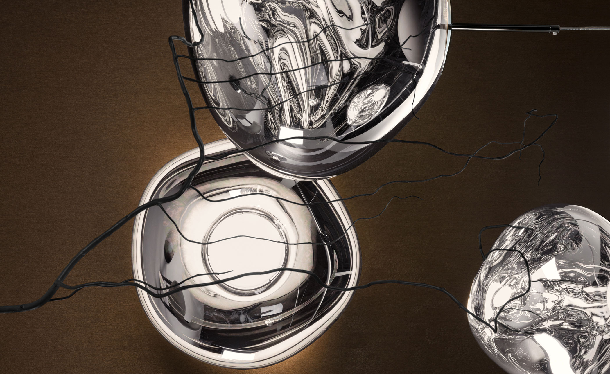 melt surface led wall light