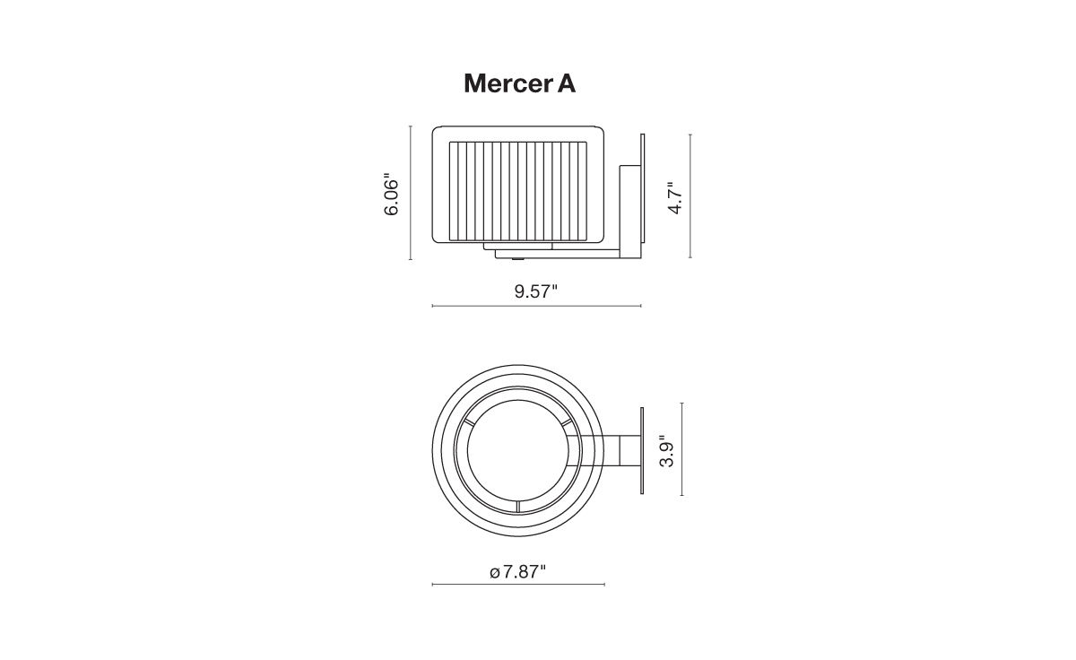 mercer a wall lamp