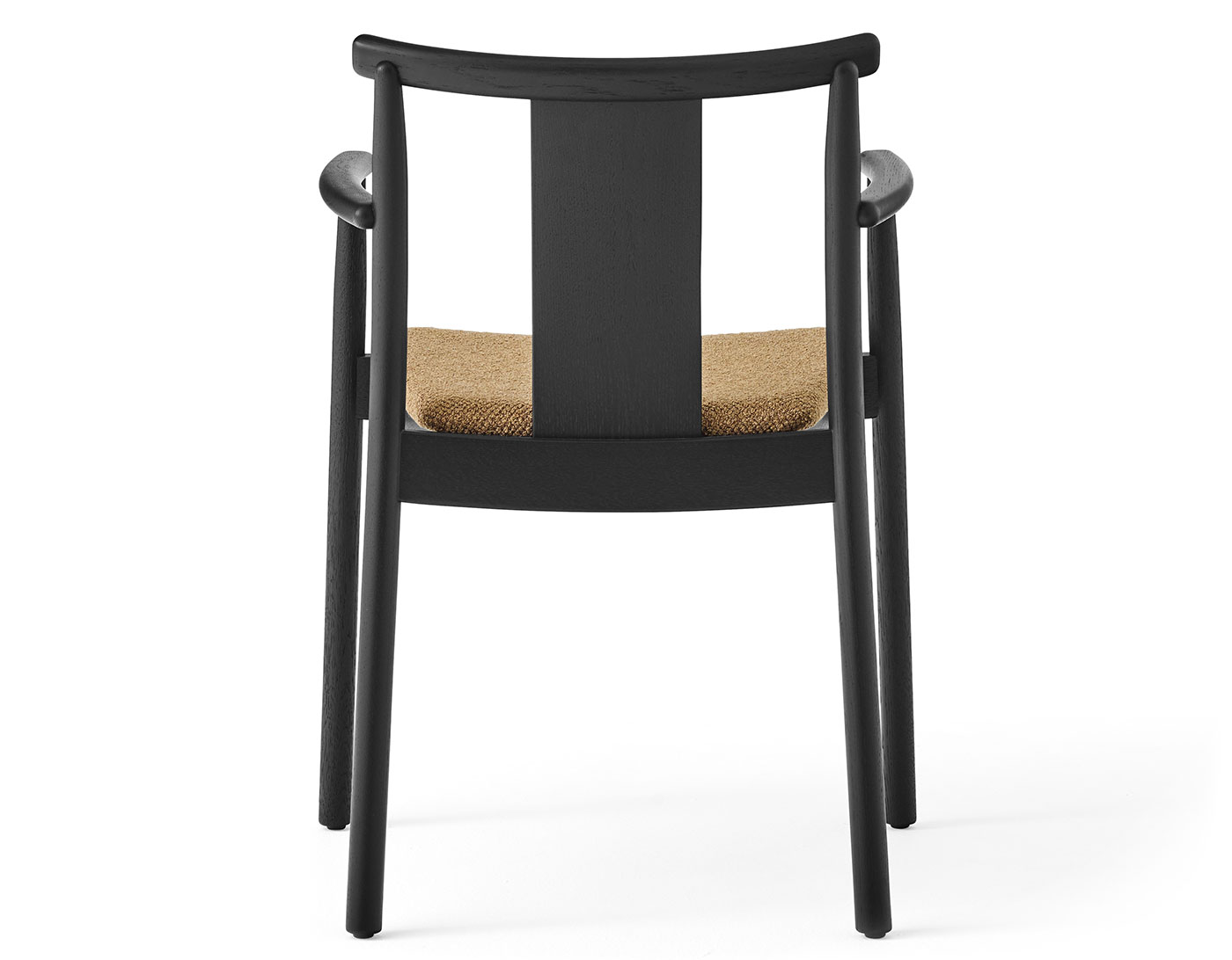 Merkur Dining Armchair with upholstered seat