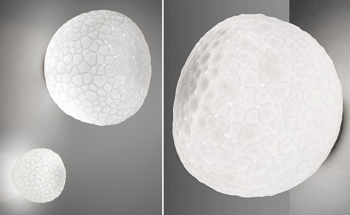 meteorite wall/ceiling light