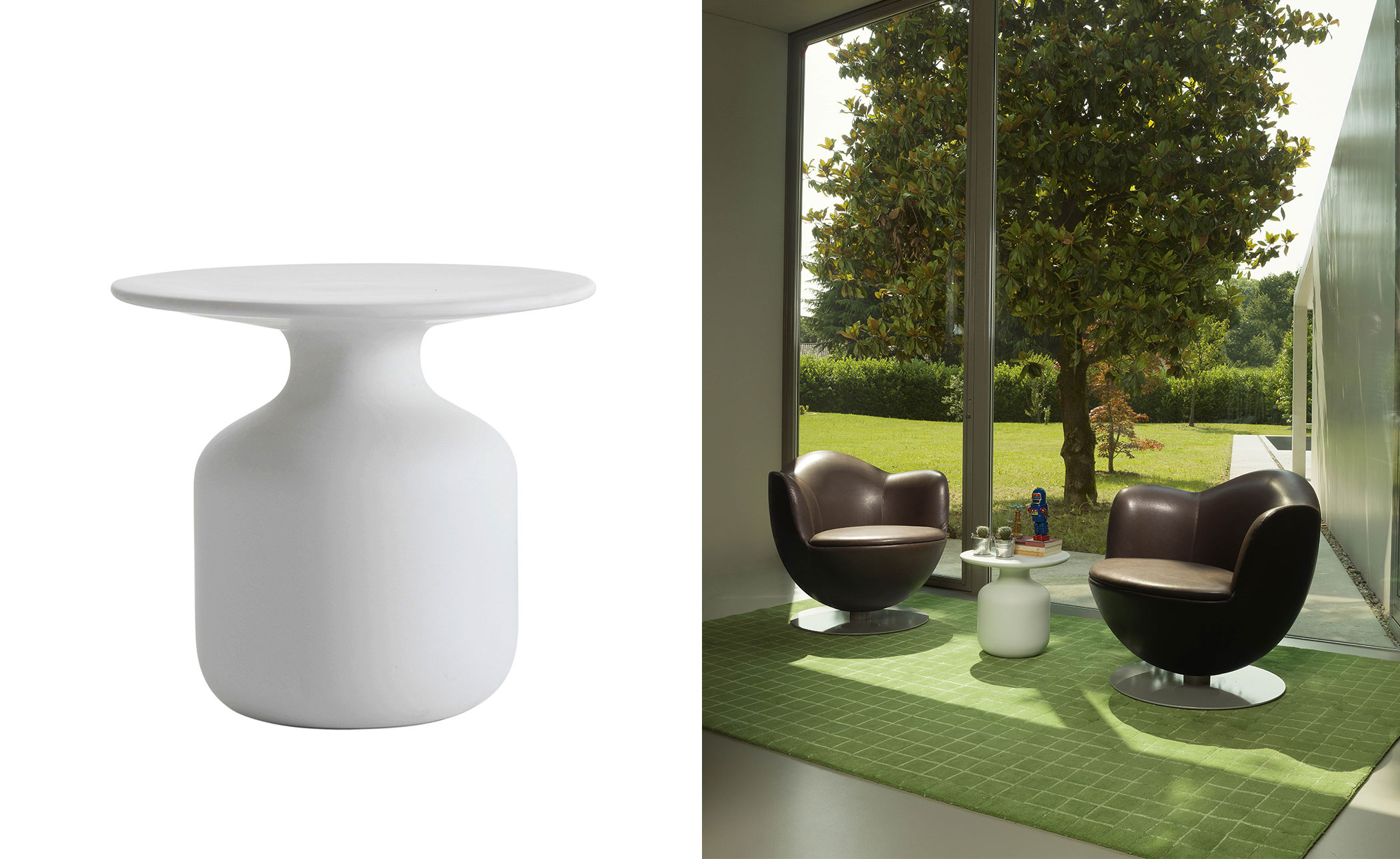 Mini Bottle Side Table