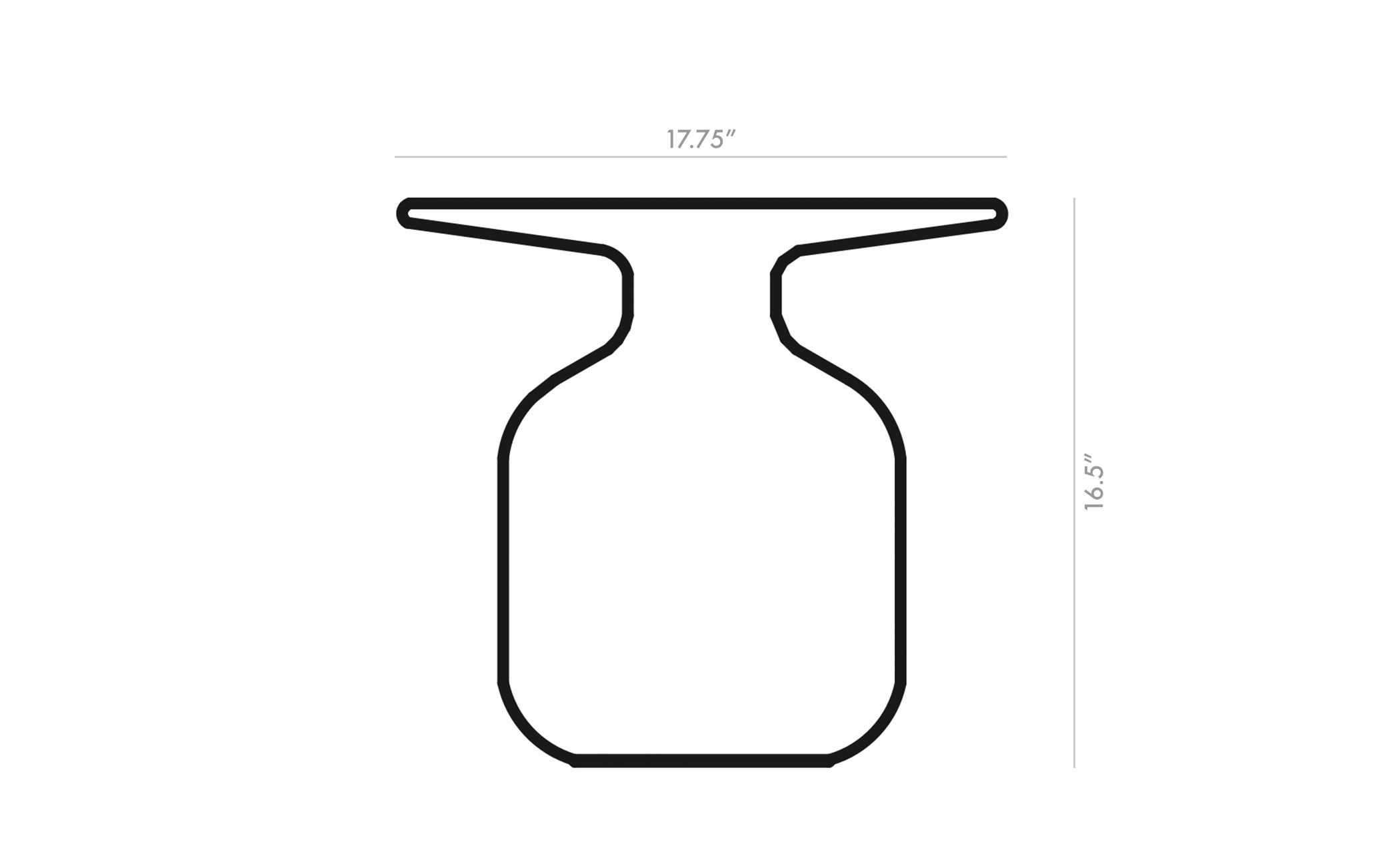 Mini Bottle Side Table