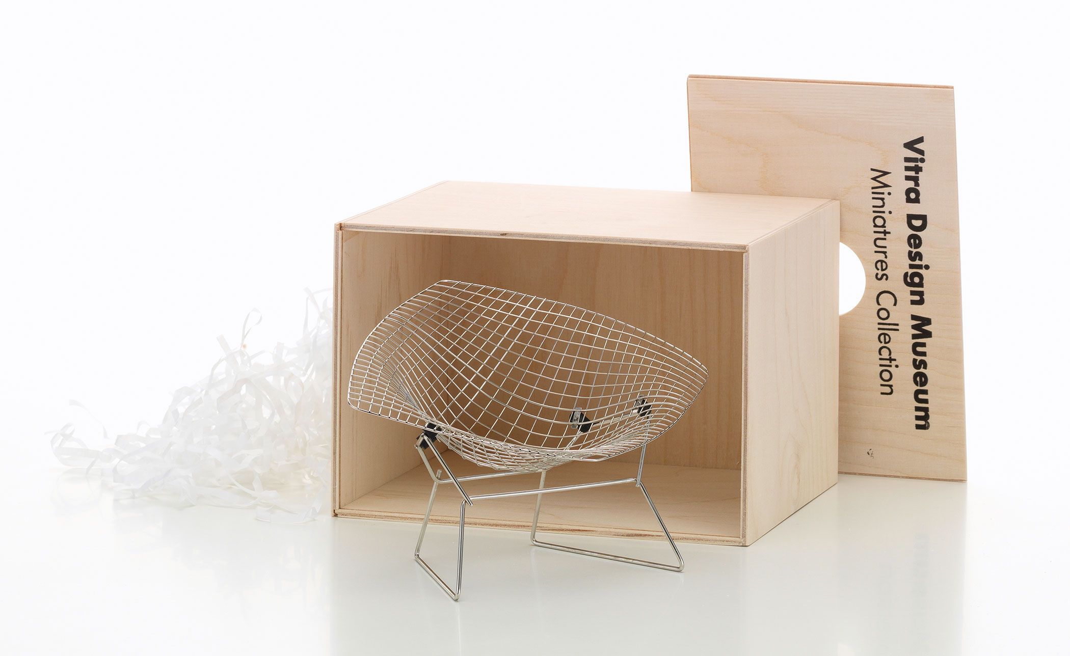 Miniature Bertoia Diamond Chair